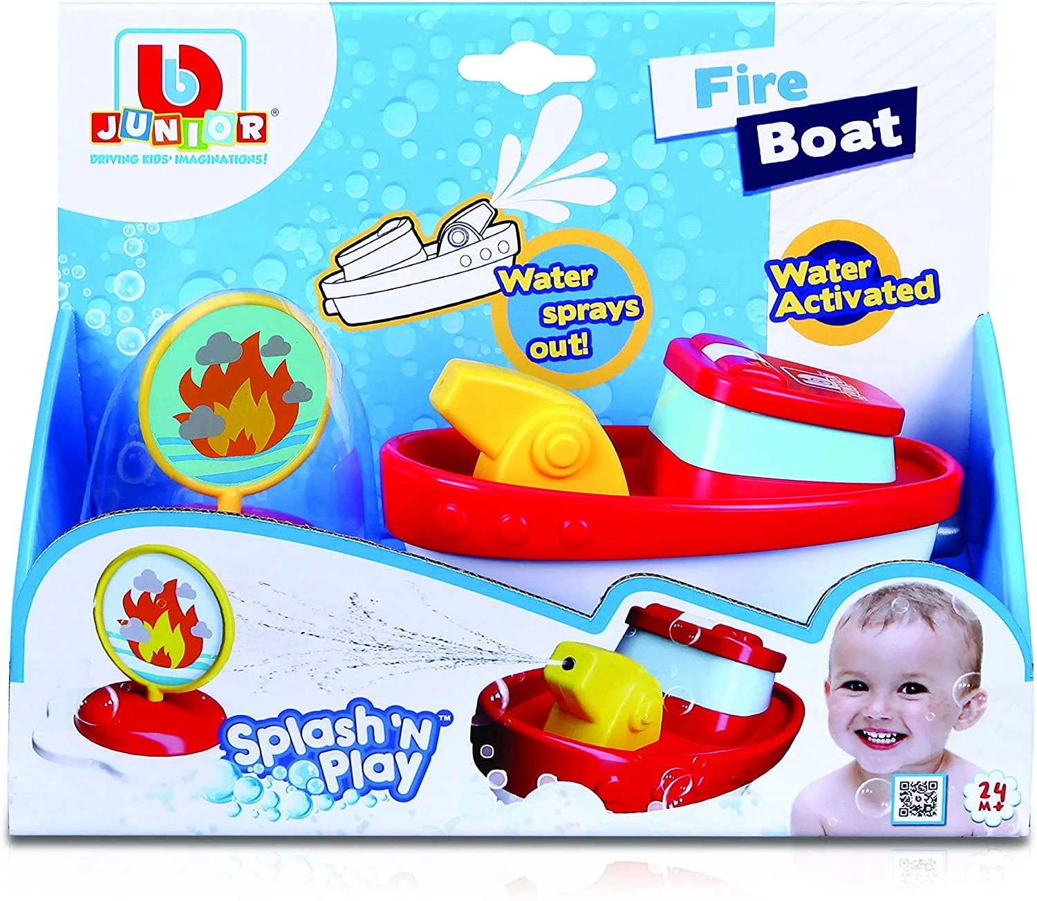 BB JUNIOR gaisrinė valtis Splash 'N Play, 16-89023