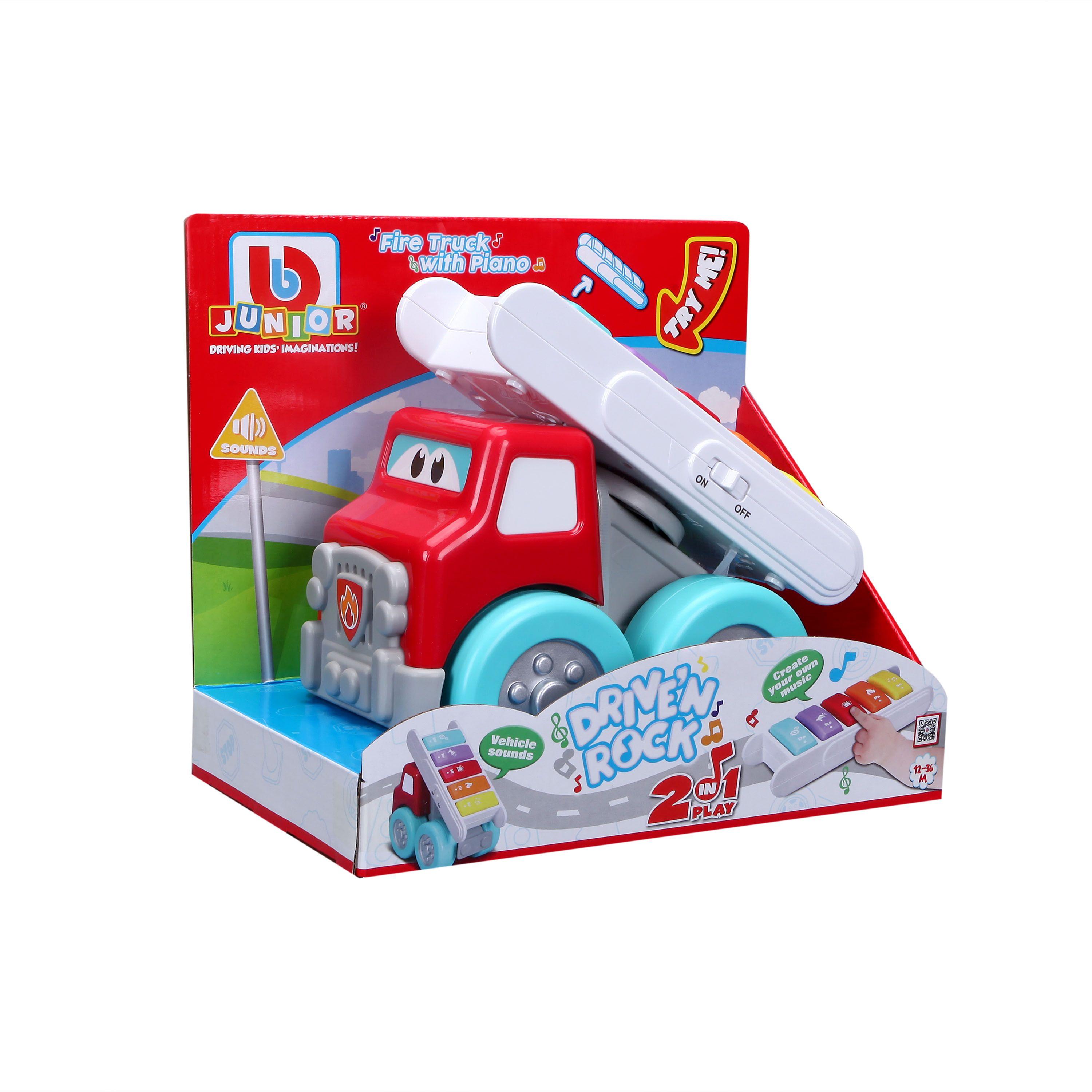 Amo Toys BB JUNIOR gaisrinis automobilis Drive 'N Rock, 16-89033