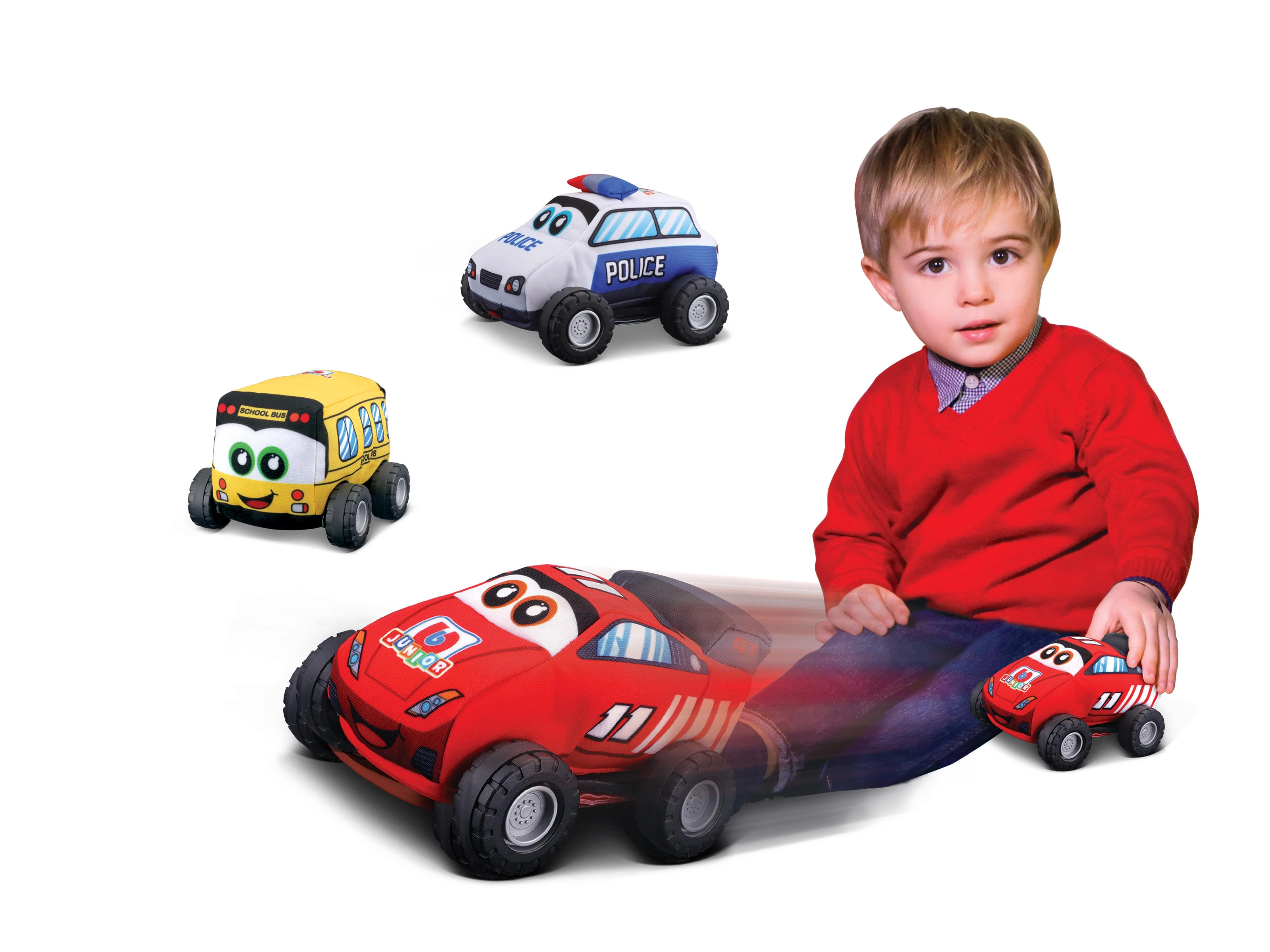 BB JUNIOR minkštas lenktyninis automobilis Mano 1, 16-89051