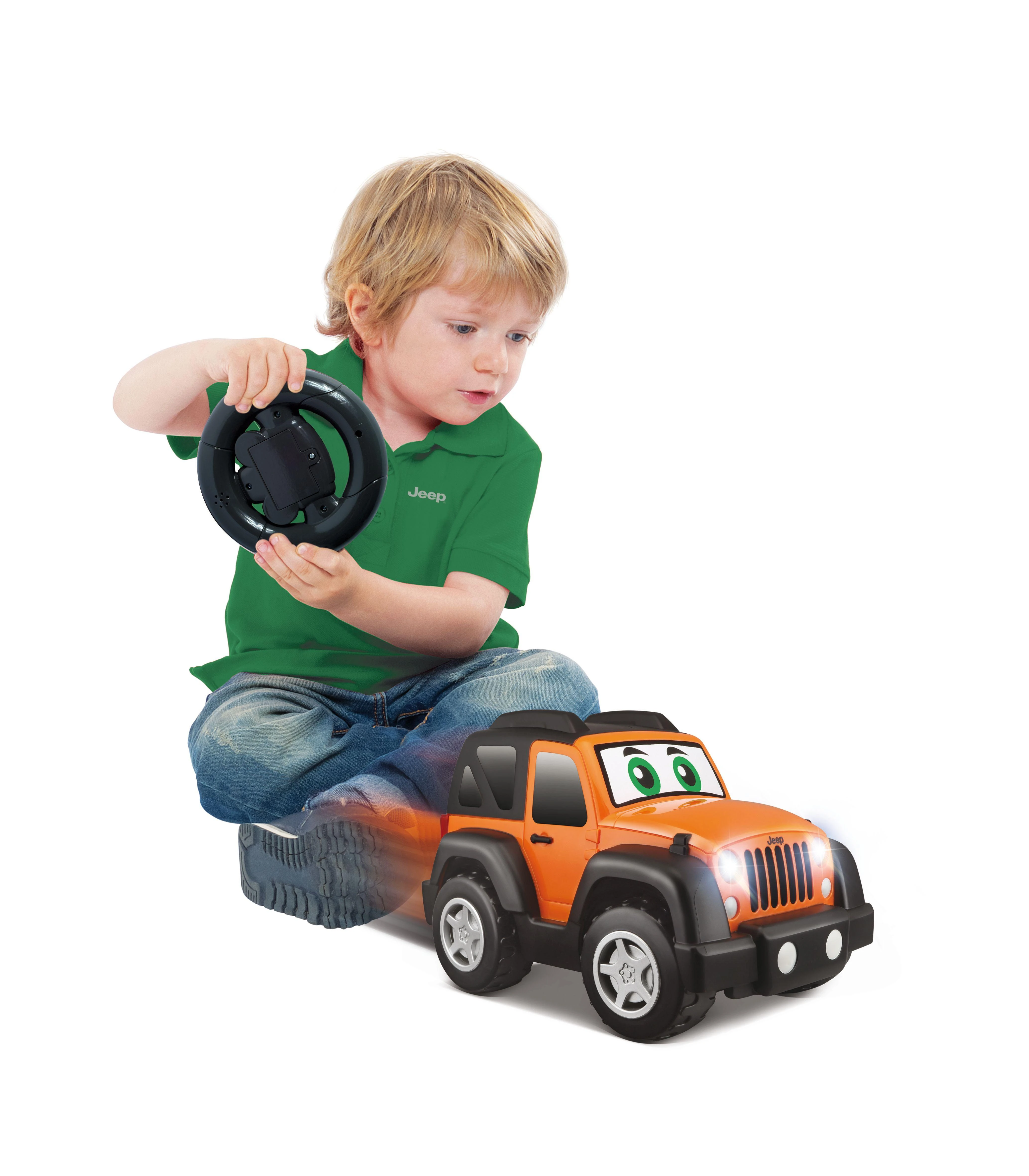 KO BB JUNIOR valdomas automobilis Jeep My First RC, 16-92002