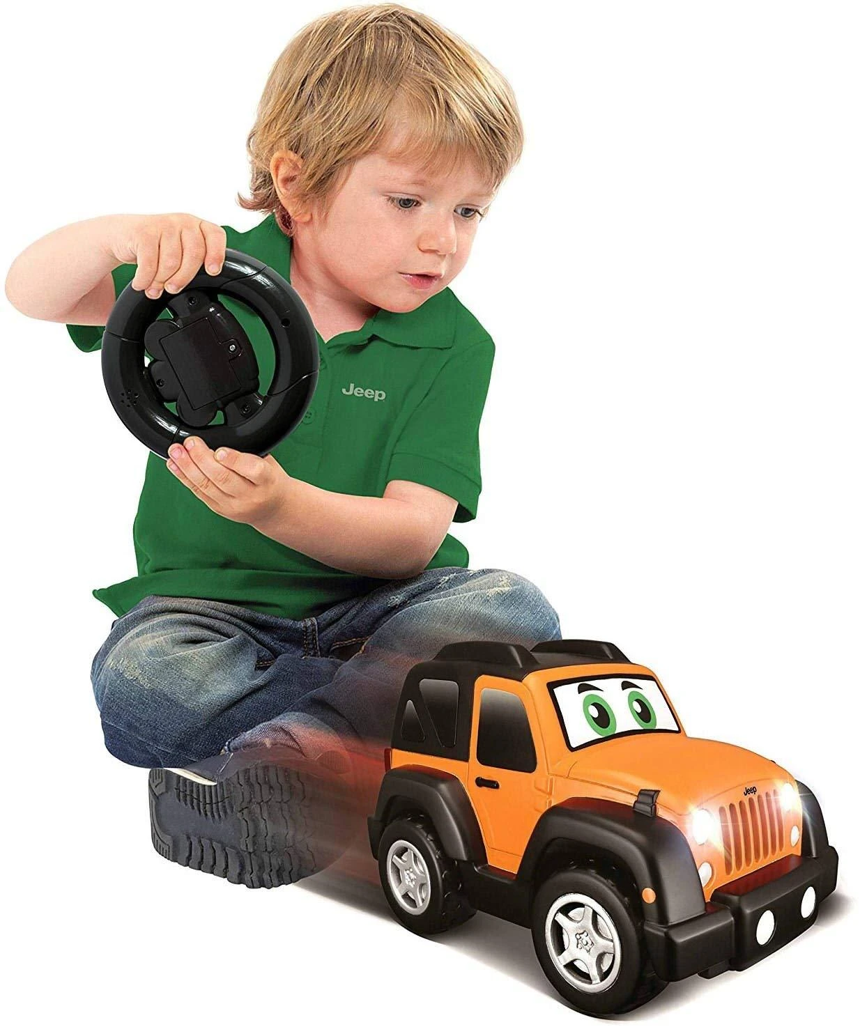 KO BB JUNIOR valdomas automobilis Jeep My First RC, 16-92002
