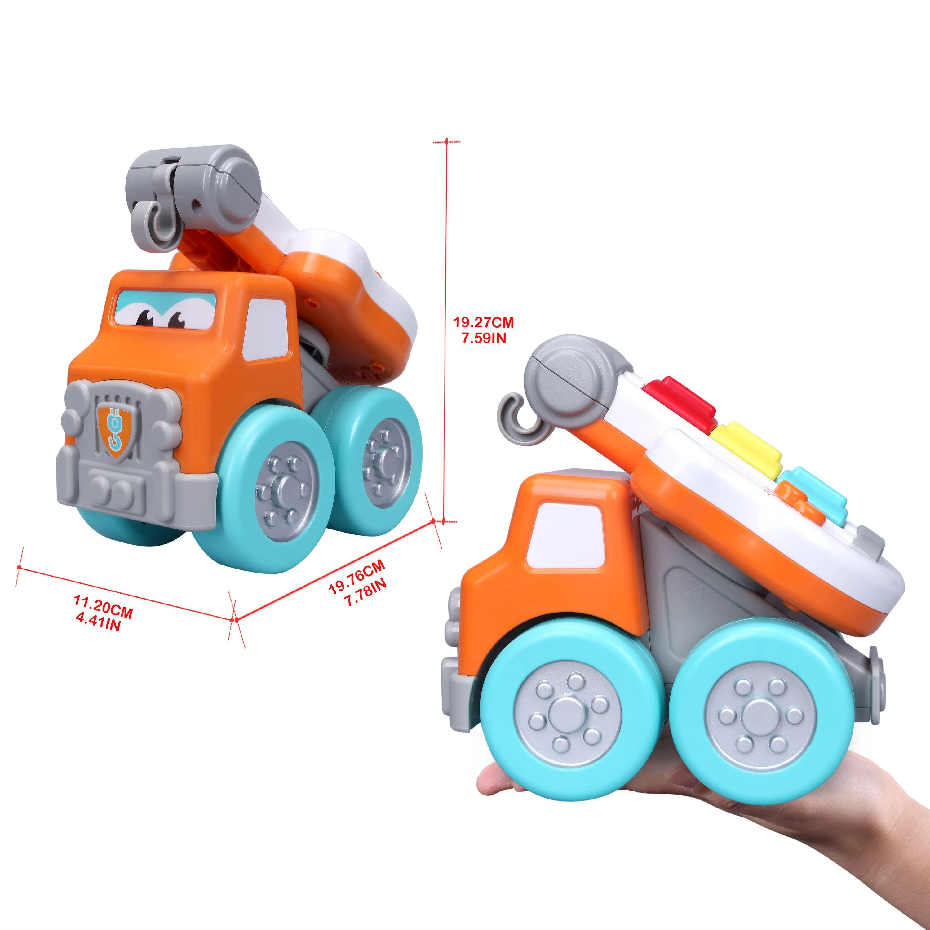 Amo Toys BB JUNIOR vilkikas Drive 'N Rock, 16-89031
