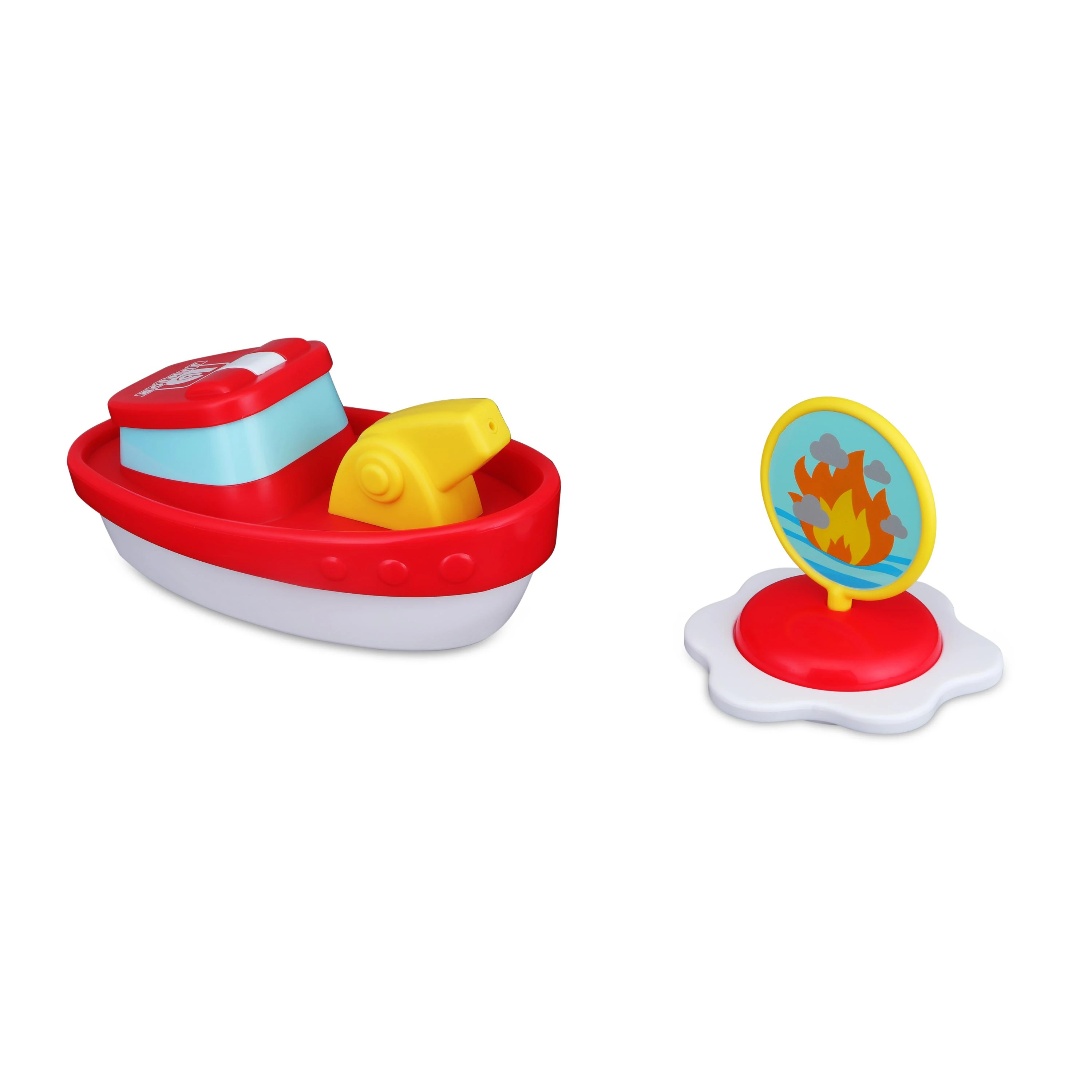 Amo Toys BB JUNIOR vonios žaislas Splash 'N Play Fire Boat, 16-89015