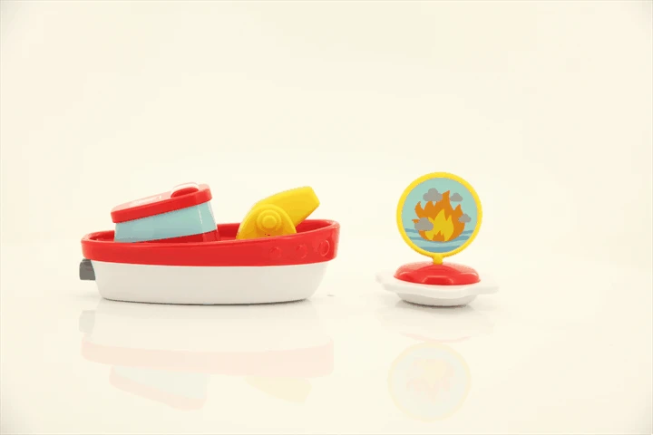 Amo Toys BB JUNIOR vonios žaislas Splash 'N Play Fire Boat, 16-89015