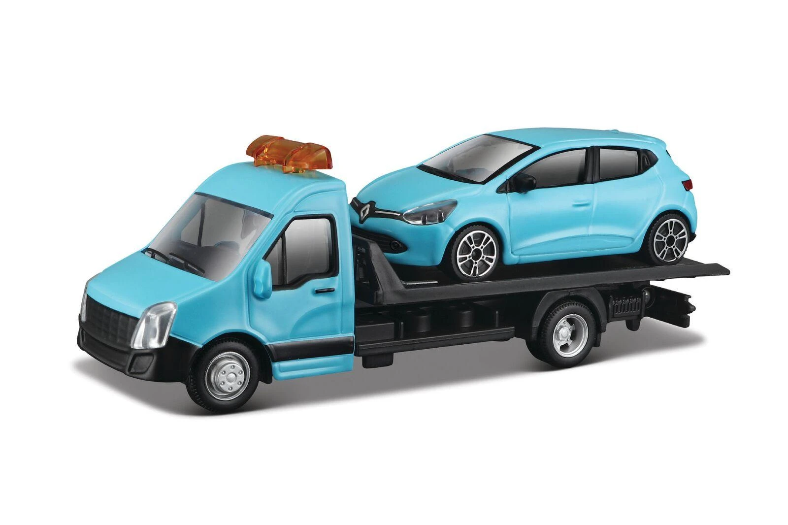 BBURAGO 1/43 Street Fire vilkikas Platforminis transportas, assort., 18-31400