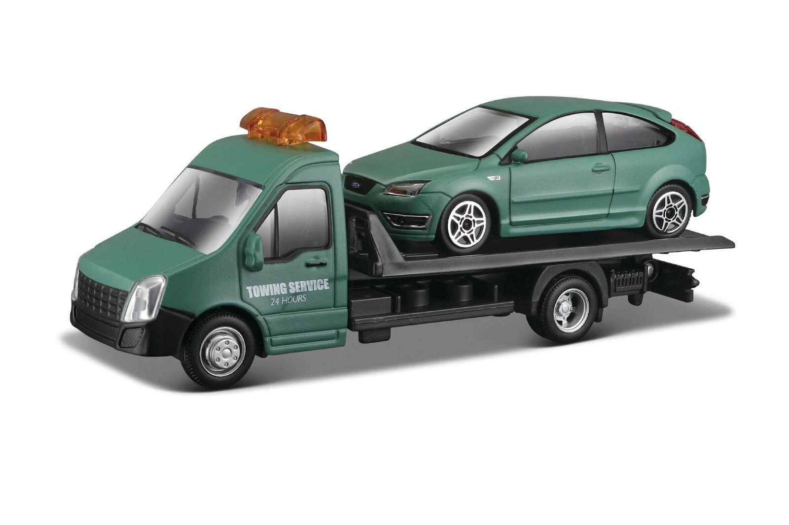 BBURAGO 1/43 Street Fire vilkikas Platforminis transportas, assort., 18-31400