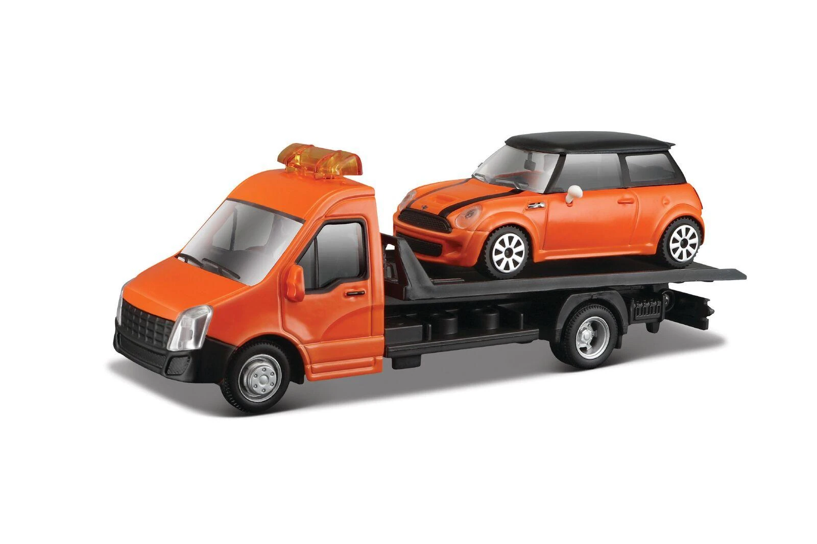 BBURAGO 1/43 Street Fire vilkikas Platforminis transportas, assort., 18-31400