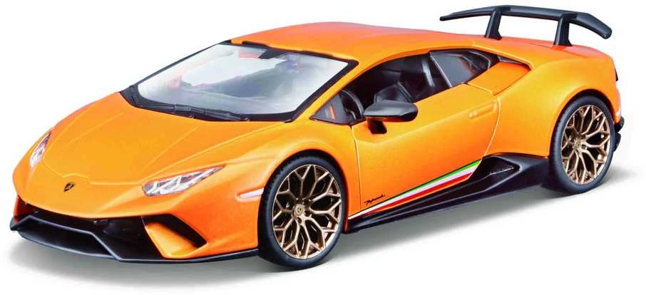 Oranžinis Automobilis Bburago Lamborghini Huracan 1:24 Oranžinis