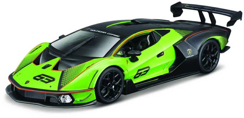 BBURAGO 1:27 auto modelis Race Lamborghini Essenza SCV12, 18-28017