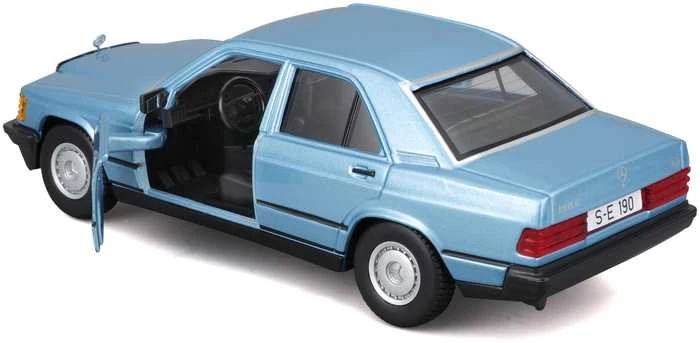 BBURAGO 1:24 Automodelis 1987 Mersedes - Benz 190E 2.6, 18-21103 BU
