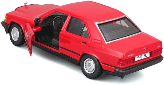 BBURAGO 1:24 Automodelis 1987 Mersedes - Benz 190E 2.6, 18-21103 BU