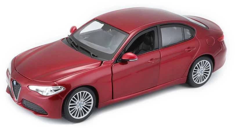 BBURAGO 1:24 automodelis Alfa Romeo Giulia, 18-21080 RD