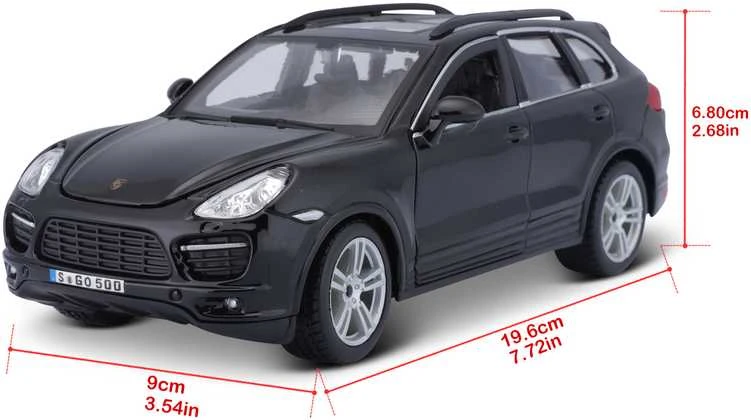 BBURAGO 1:24 Automodelis Porsche Cayenne turbo, 18-21056 BK