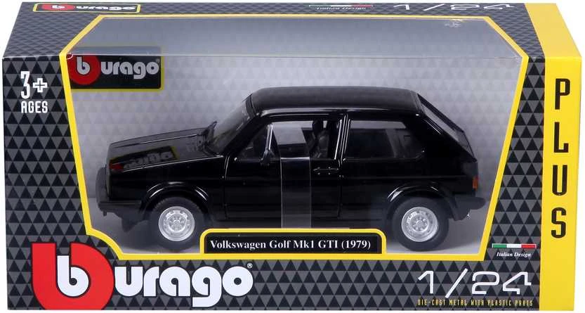 BBURAGO 1:24 automodelis Volkswagen Golf Mk1 GTI, 18-21089 BK