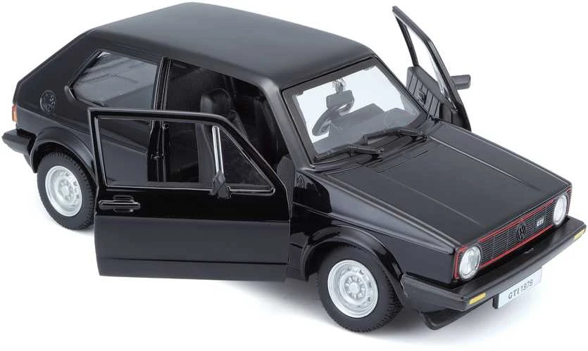 BBURAGO 1:24 automodelis Volkswagen Golf Mk1 GTI, 18-21089 BK