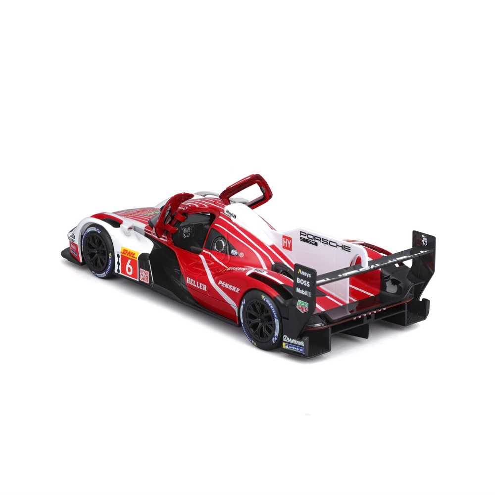 BBURAGO 1:24 lenktyninis automodelis Porsche 963, 18-28042