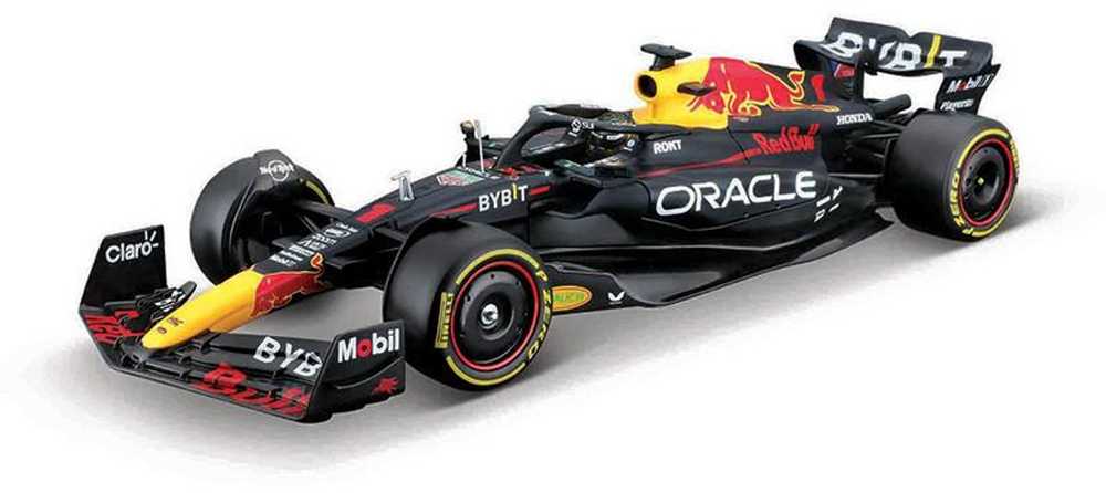 BBURAGO 1:24 surenkamas automodelis F1 Oracle Raudona Bull Racing RB19, 18-28507