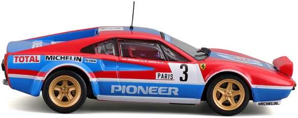 BBURAGO 1:43 lenktyninis automodelis Ferrari 308 GTB 1982, 18-36304
