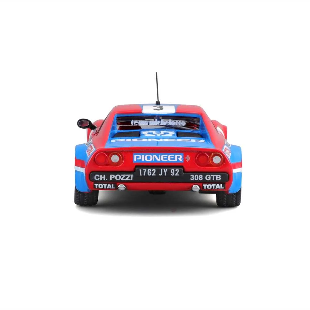 BBURAGO 1:43 lenktyninis automodelis Ferrari 308 GTB 1982, 18-36304