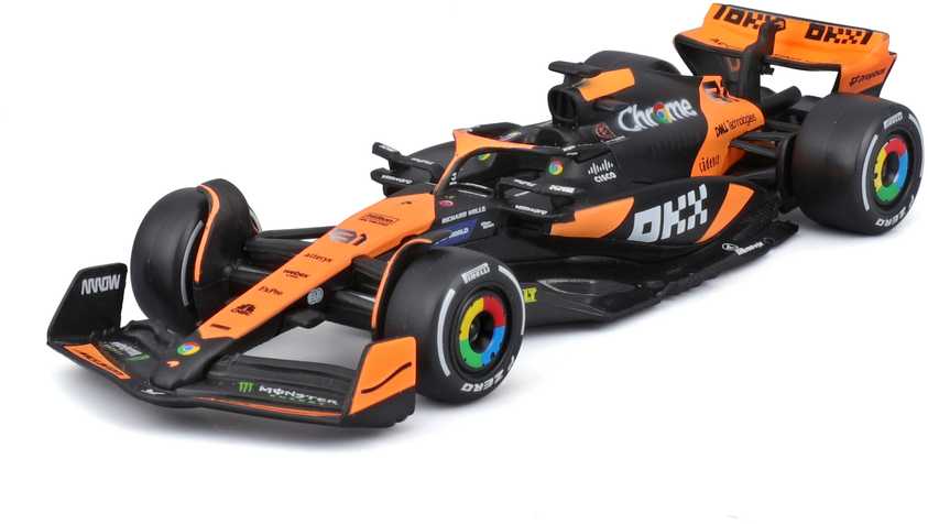 BBURAGO 1:43 lenktyninis automodelis McLaren F1 Team MCL38, asort., 18-38214