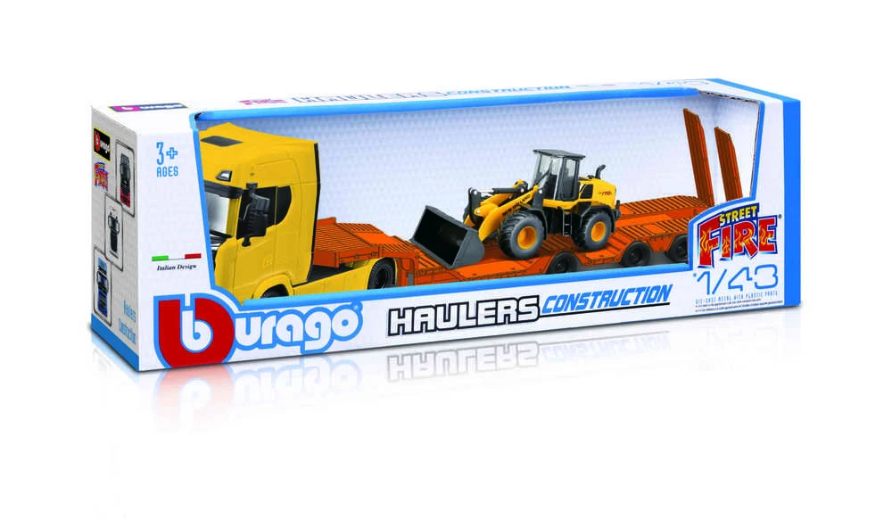 Abeba Žaislinis vilkikas HaulersConstruction BBU 1:43 32312 /32313