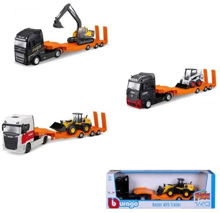 Abeba Žaislinis vilkikas HaulersConstruction BBU 1:43 32312 /32313