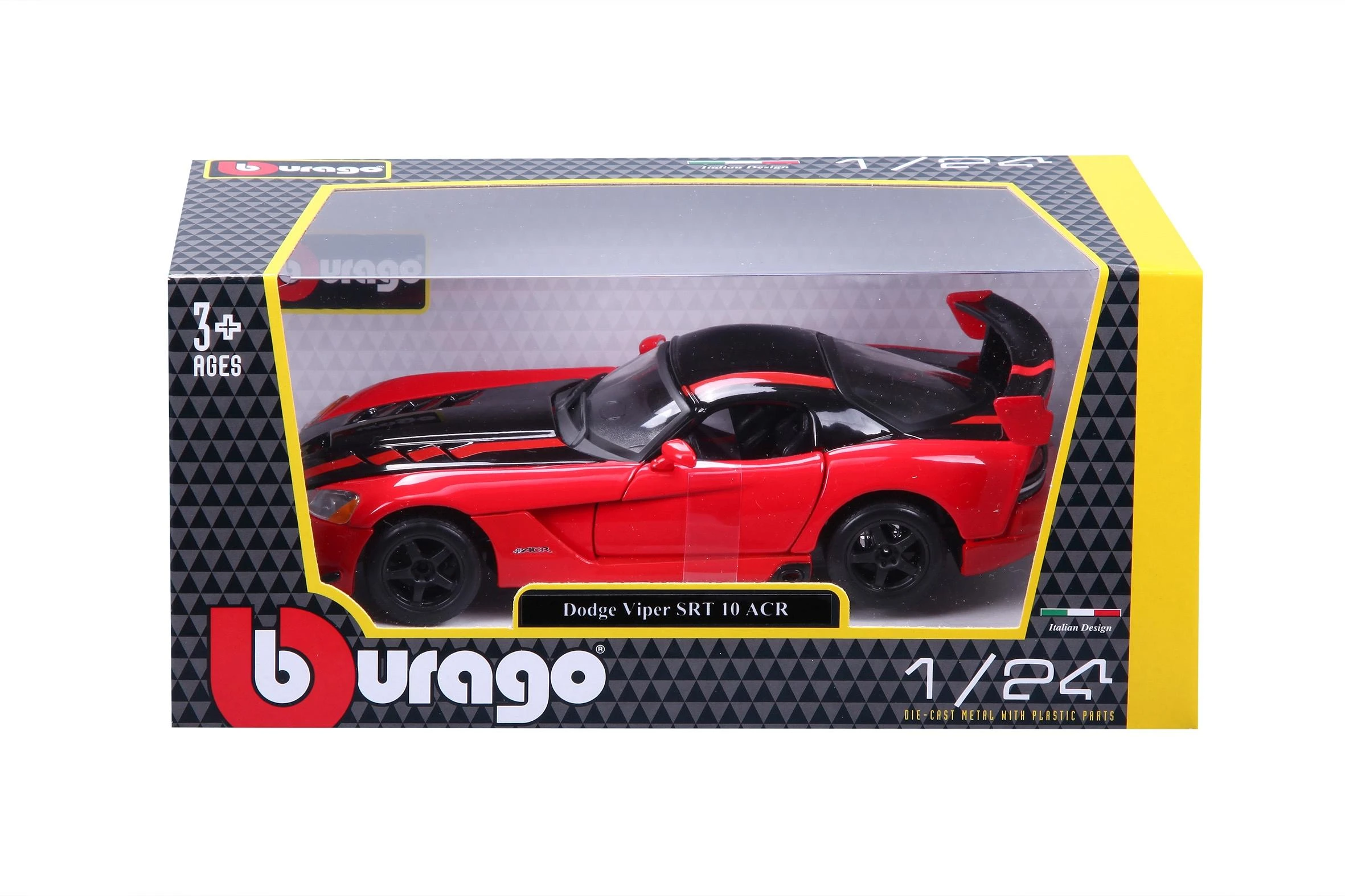 BBURAGO automodelis 1/24 Dodge Viper SRT 10 ACR, 18-22114