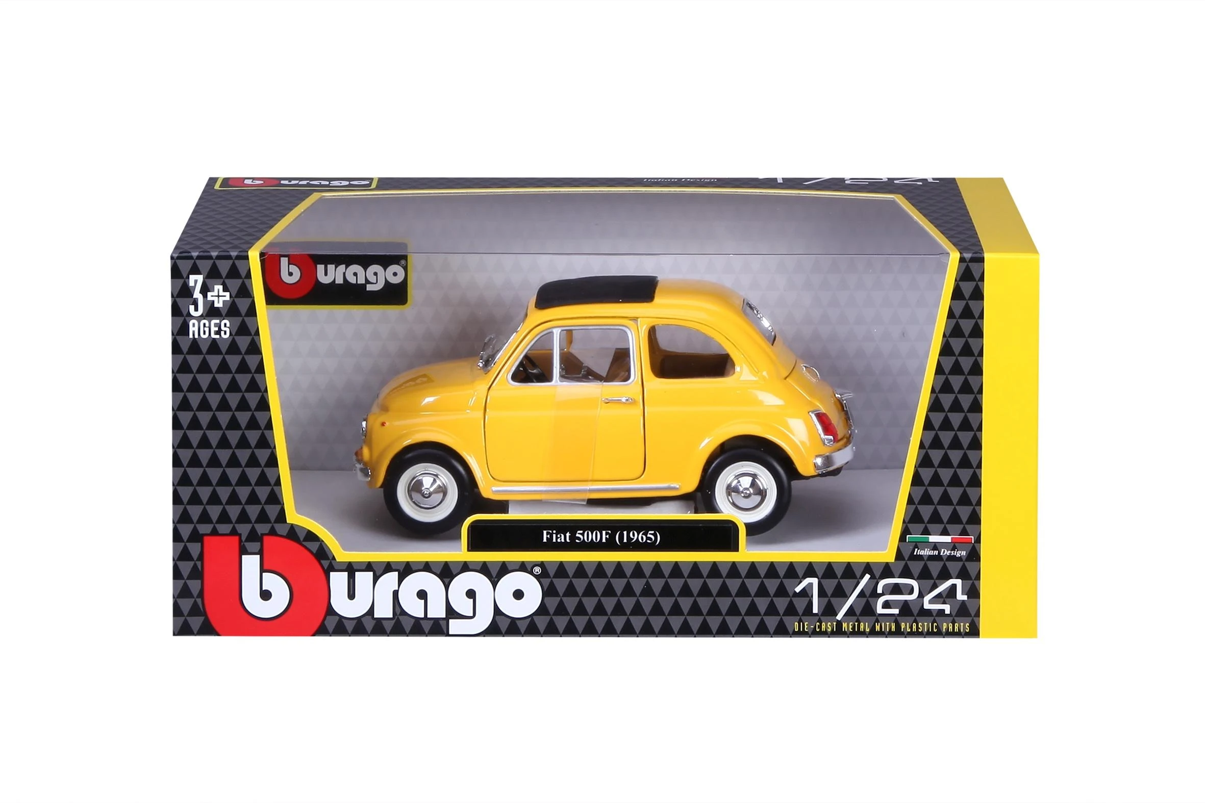 BBURAGO automodelis 1/24 Fiat 500F, 18-22098