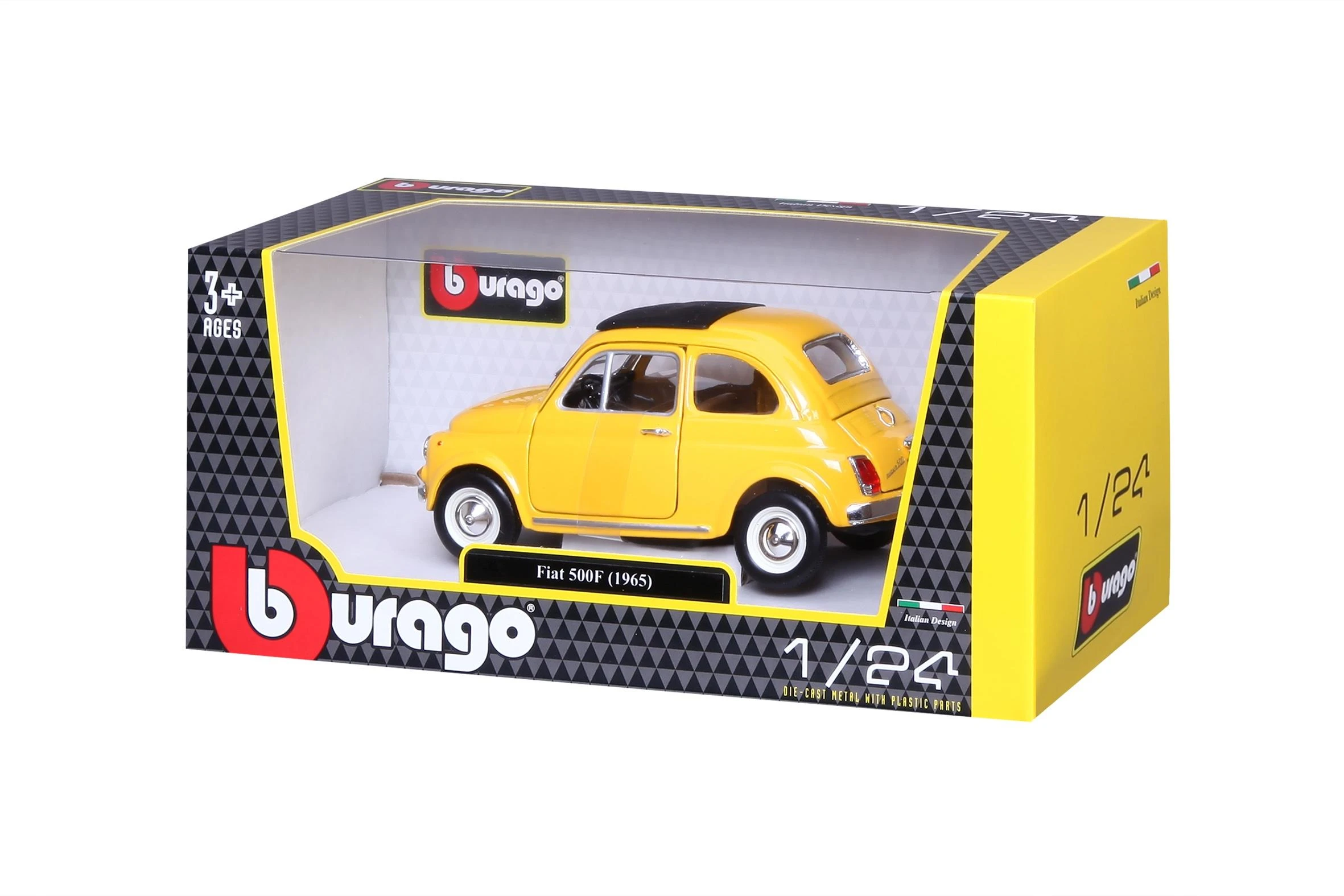 BBURAGO automodelis 1/24 Fiat 500F, 18-22098