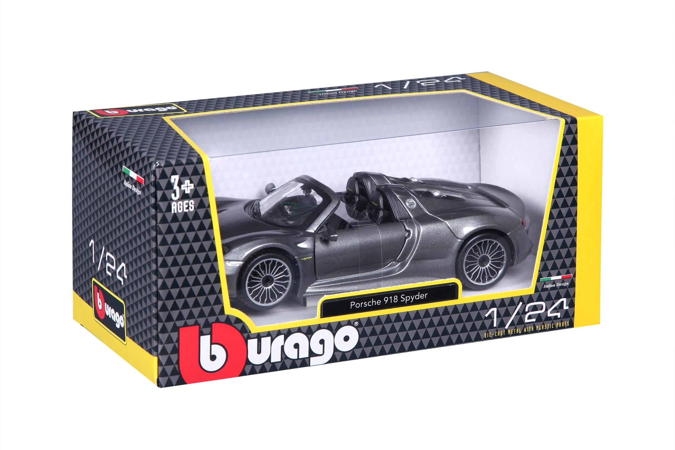 BBURAGO automodelis 1/24 Porsche 918 Spyder, 18-21076