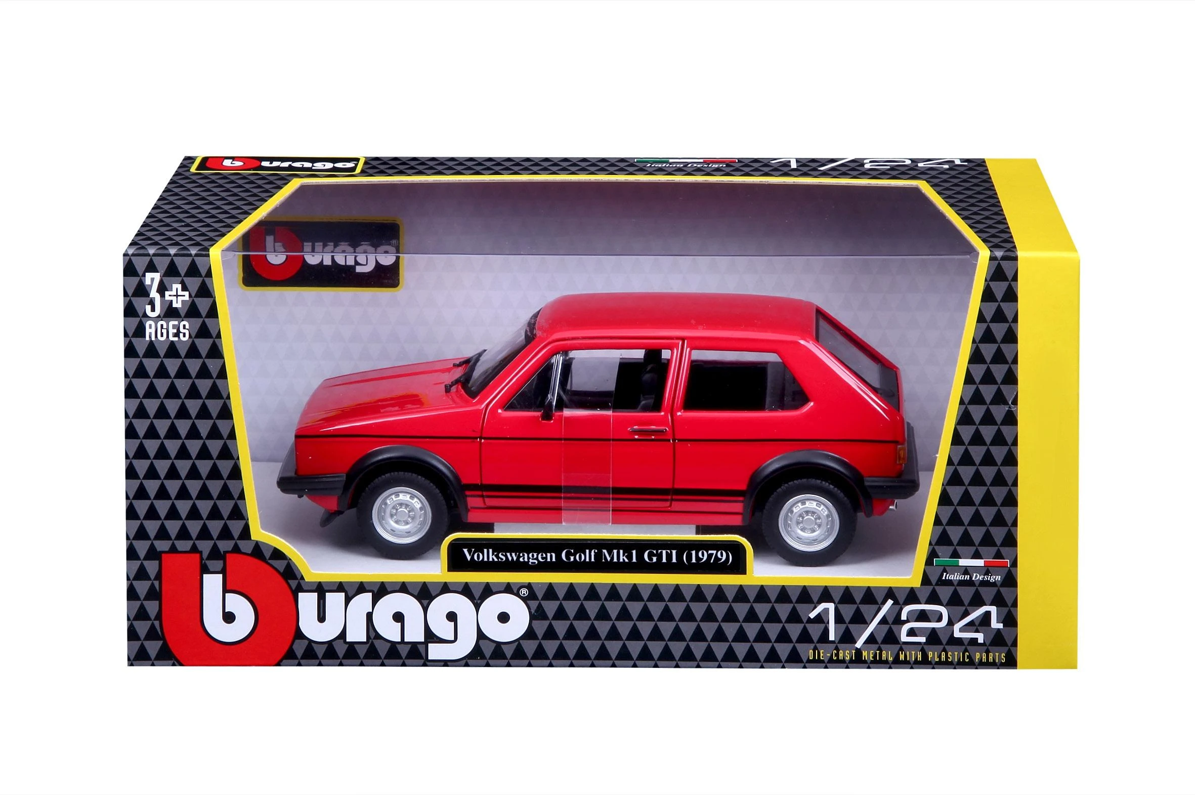 BBURAGO automodelis 1/24 Volkswagen Golf Mk1 GTI 1979, 18-21089
