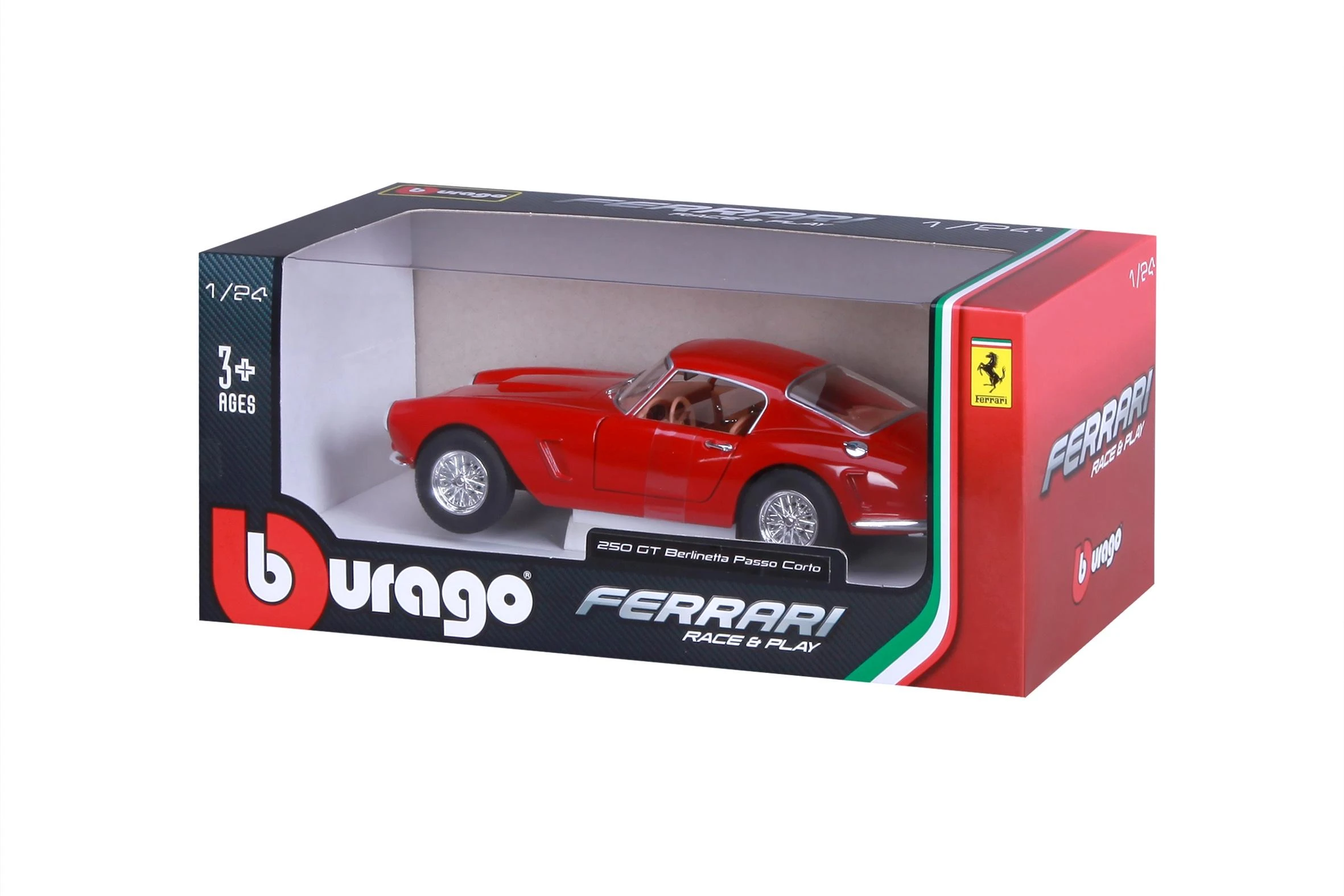 BBURAGO FERRARI automodelis 1/24 Ferrari RP 250 GT Berlinetta Passo Corto, 18-26025
