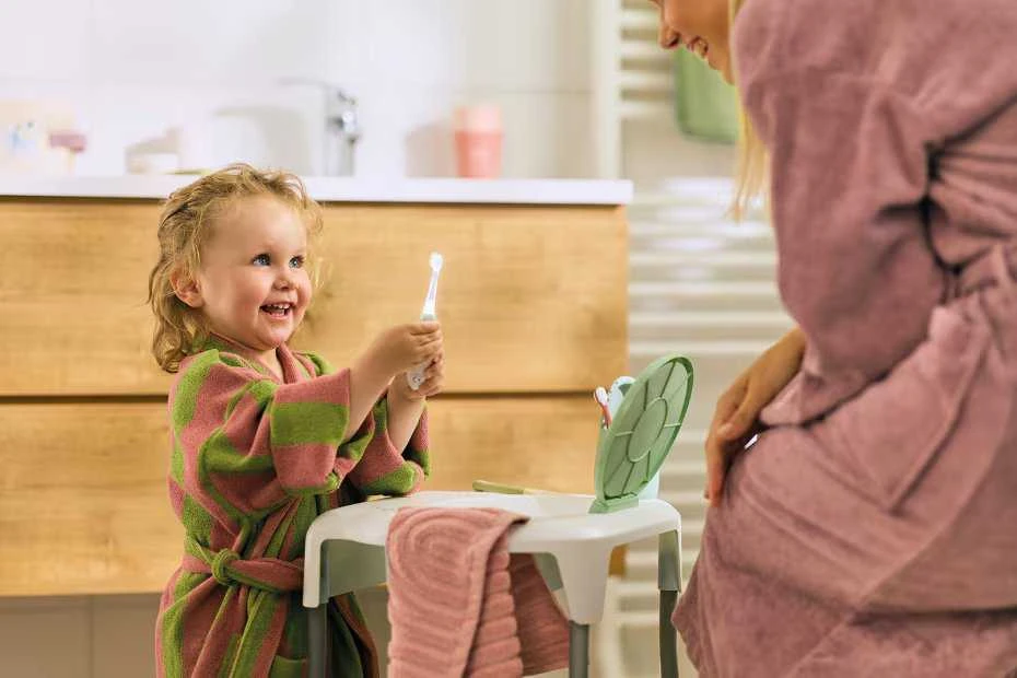 Bebe Confort BEBECONFORT elektrinis dantų šepetėlis BABY SONIC, 3106206300