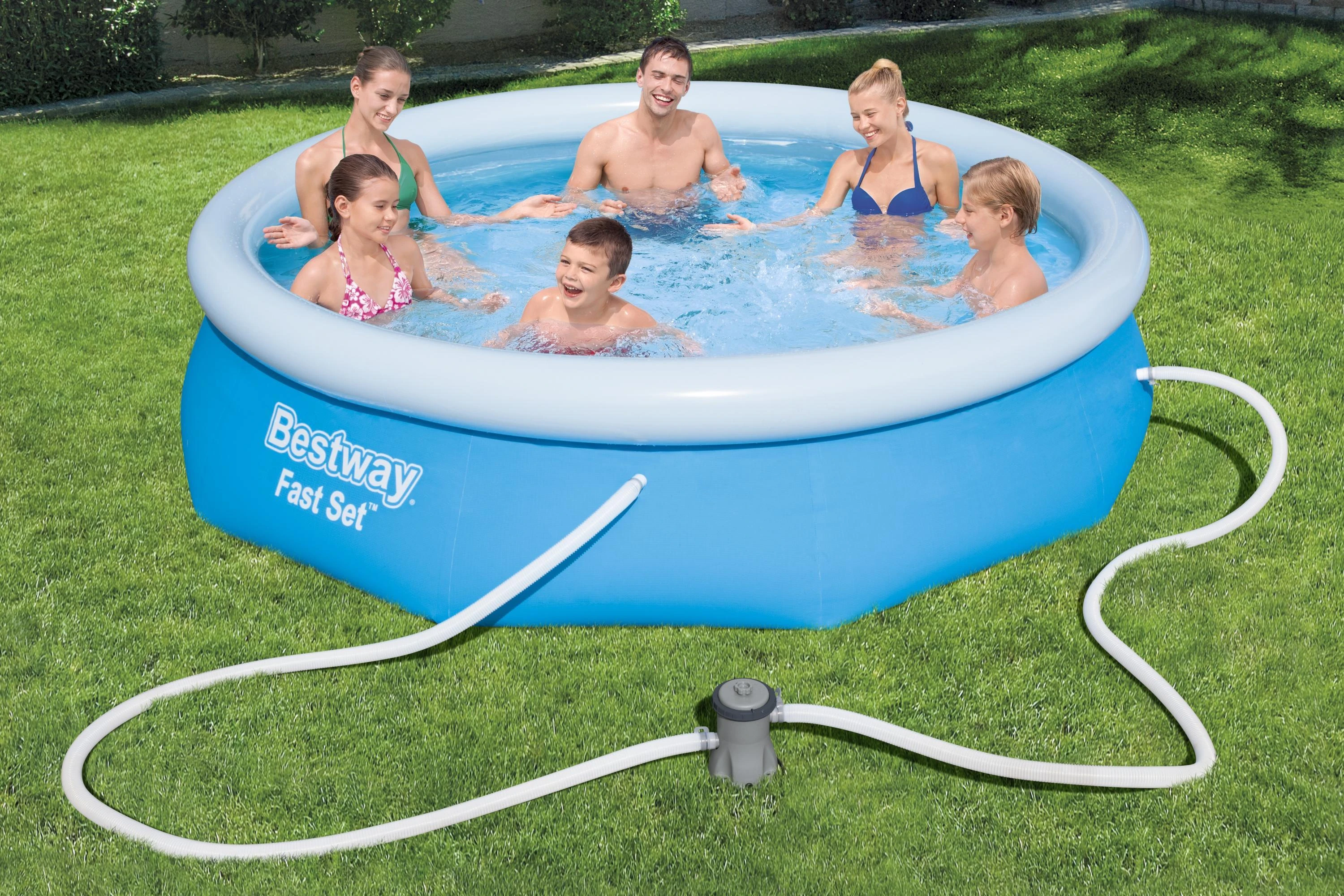 Baseinas su siurbliu Bestway 57270 305x76cm