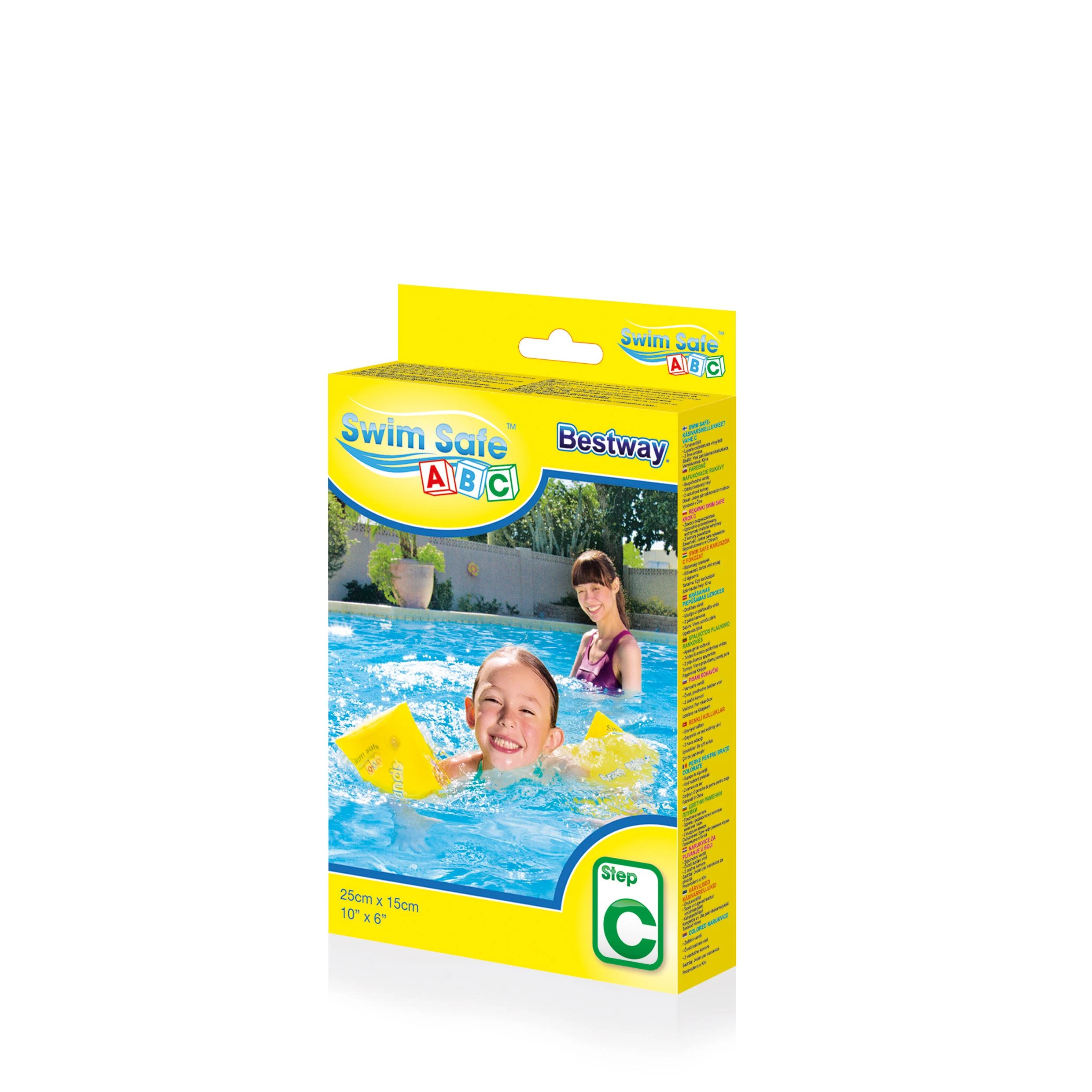 BESTWAY plaukimo rankovės Swim Safe Step C 25x15cm 32033