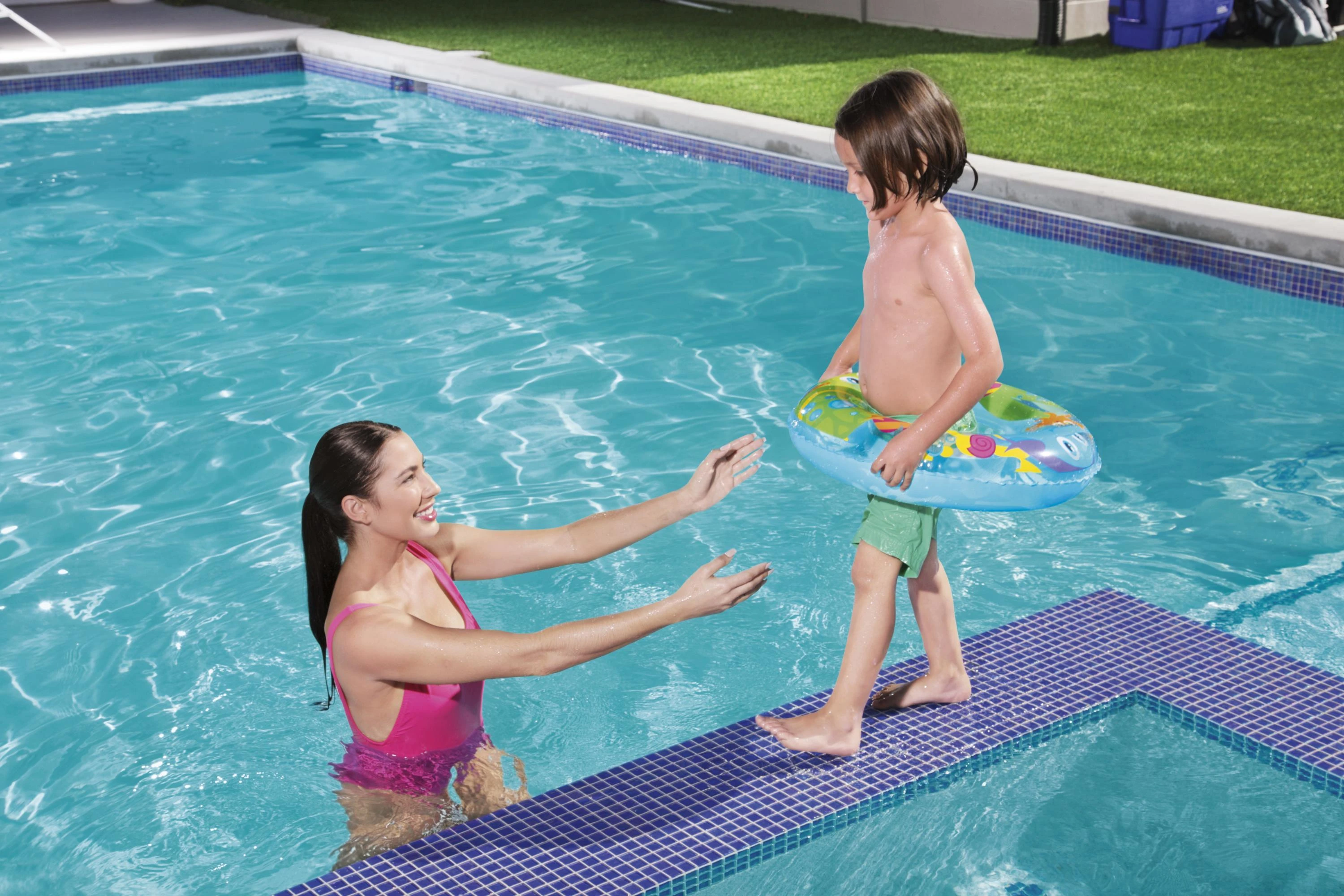 BESTWAY plaukimo ratas Designer, diametras 56cm, asort., 36013