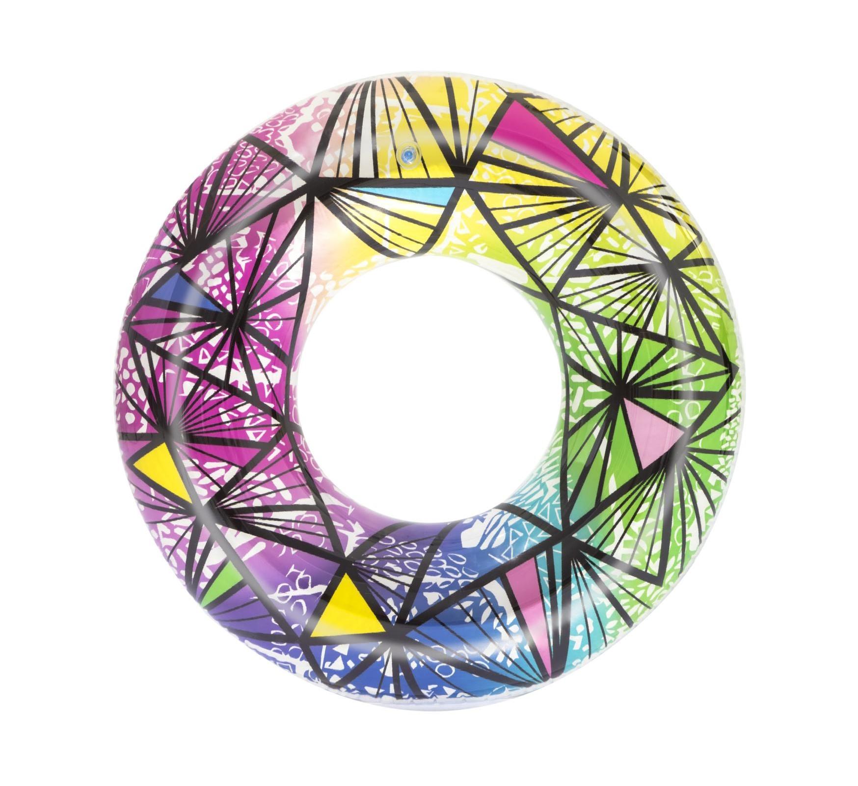 BESTWAY plaukimo ratas Stained Glass, diametras 1.19m, 36232