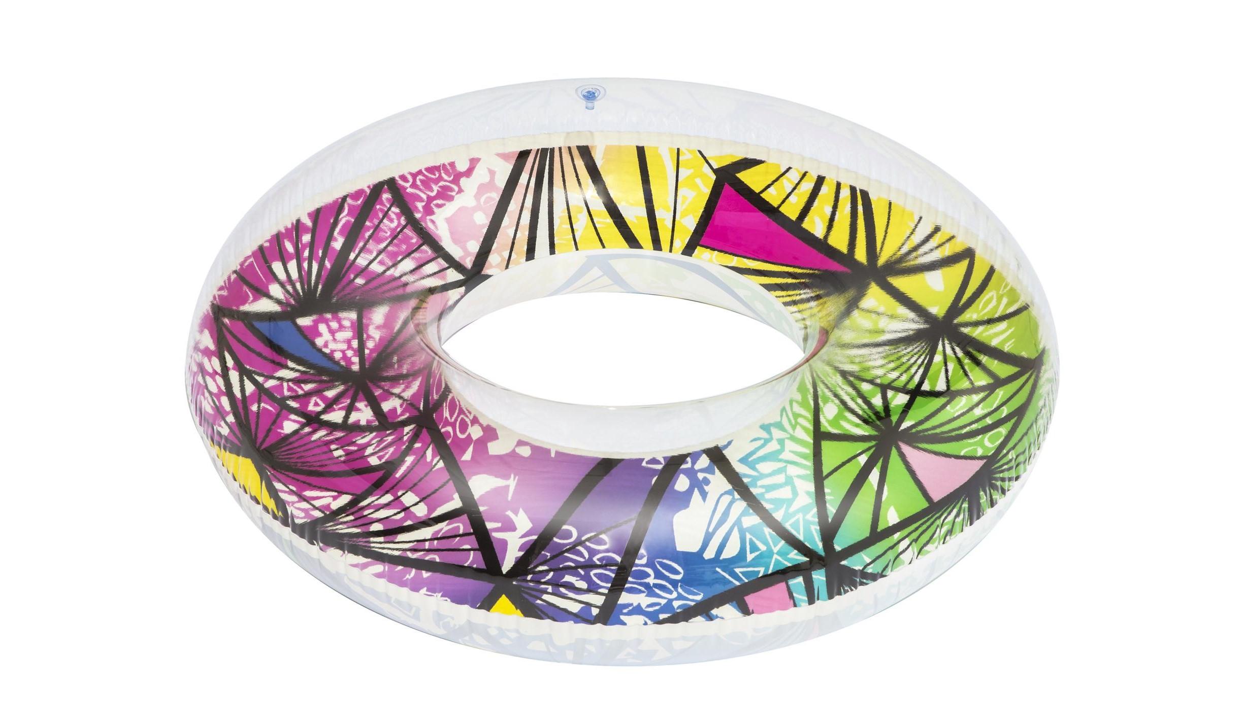 BESTWAY plaukimo ratas Stained Glass, diametras 1.19m, 36232