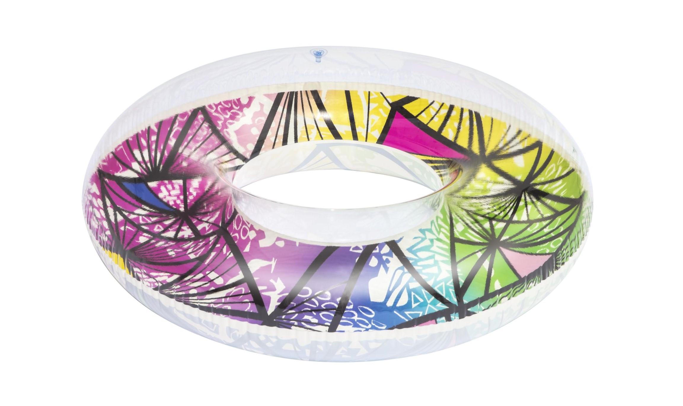 BESTWAY plaukimo ratas Stained Glass, diametras 1.19m, 36232