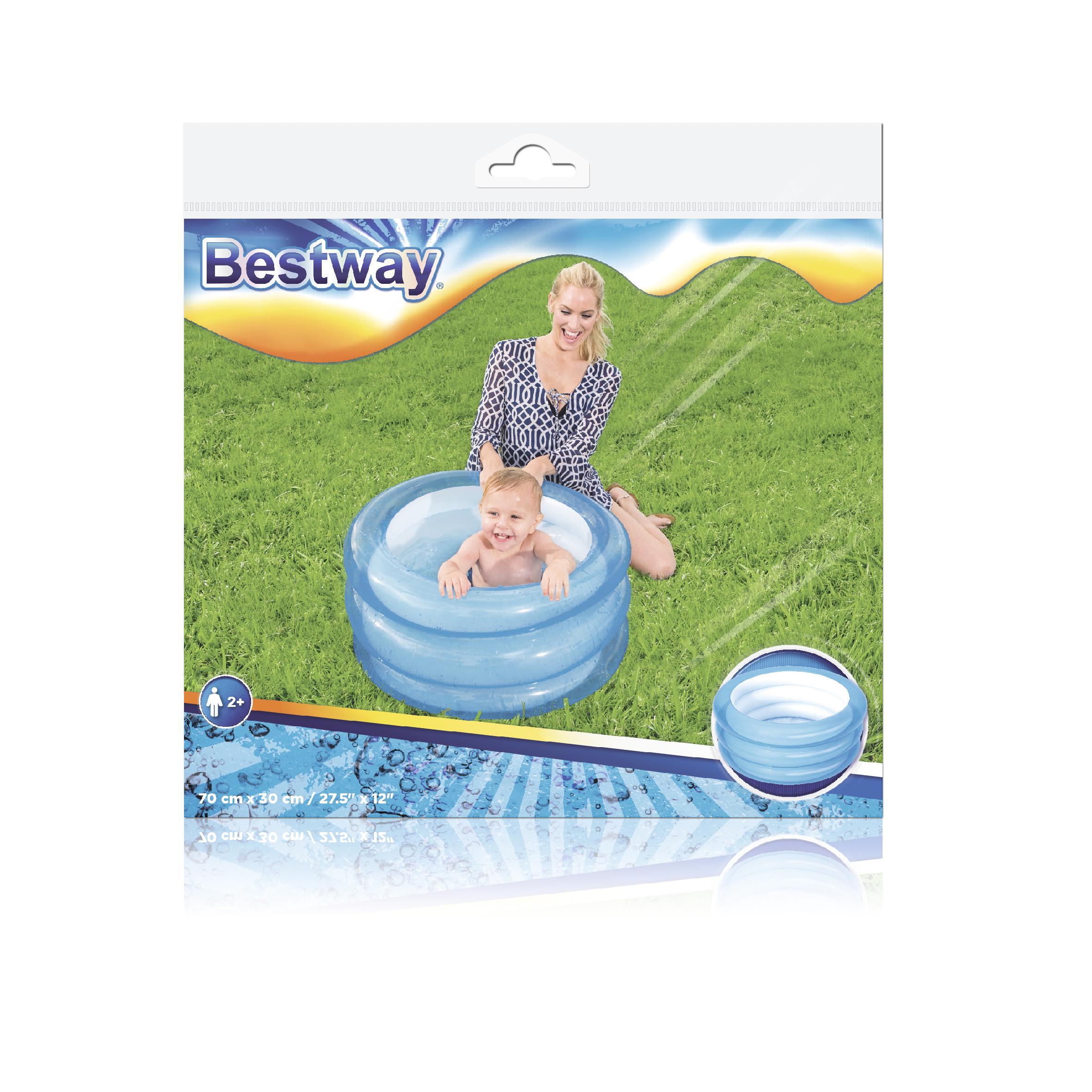 Pripučiamas baseinas Bestway 51033 rožinis