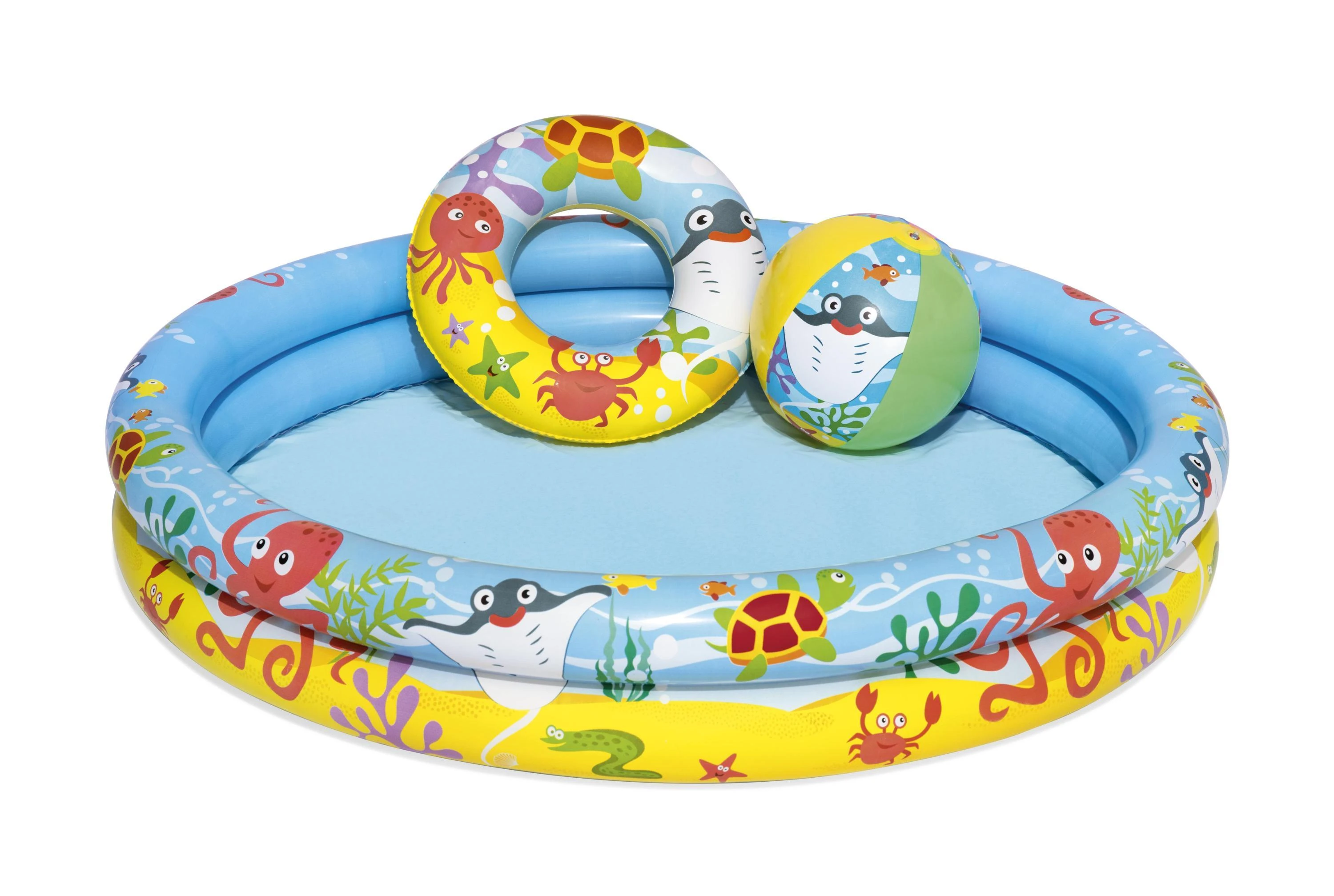 BESTWAY pripučiamas baseino rinkinys vaikams Play Pool , 1.22m x 0.20m, 51124