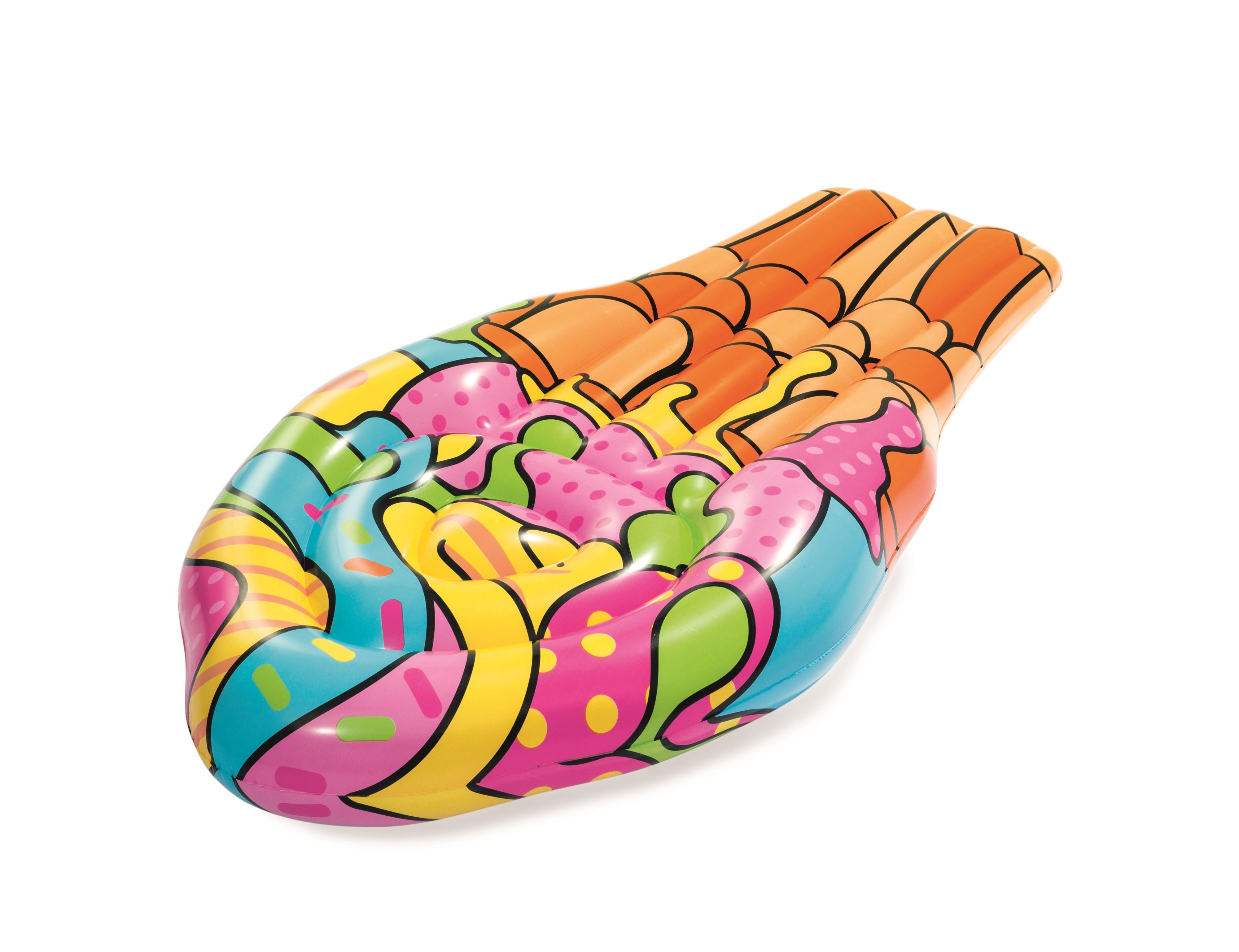 BESTWAY pripučiamas čiužinys Ledai POP 1.88mx 95cm, 43185