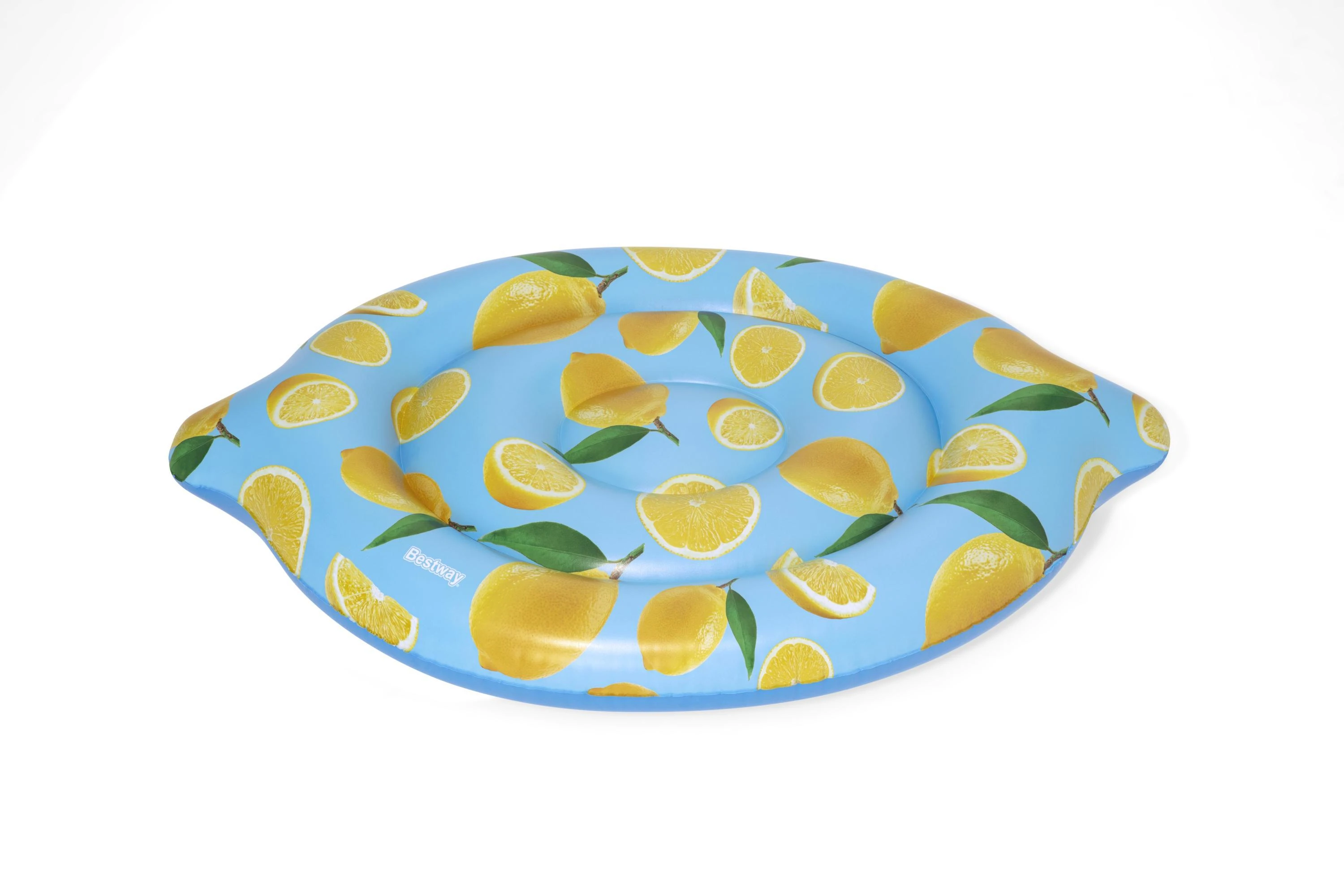 BESTWAY pripučiamas čiužinys Scentsational Lemon, 1.76mx 1.22m, 43392