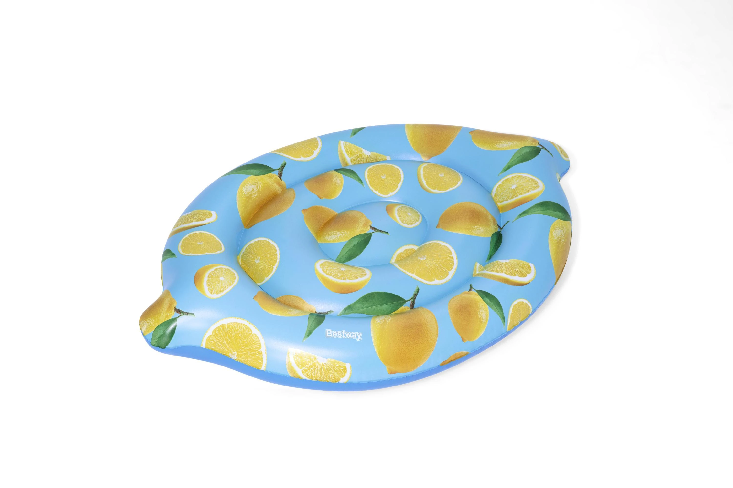 BESTWAY pripučiamas čiužinys Scentsational Lemon, 1.76mx 1.22m, 43392