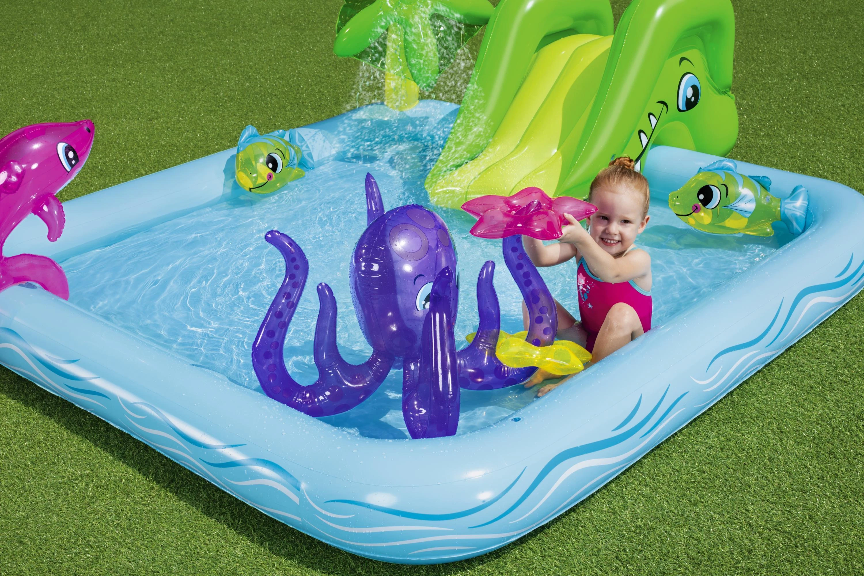 BESTWAY baseinas Fantastiškas akvariumas 239cm x 206cm x 86cm, 53052B