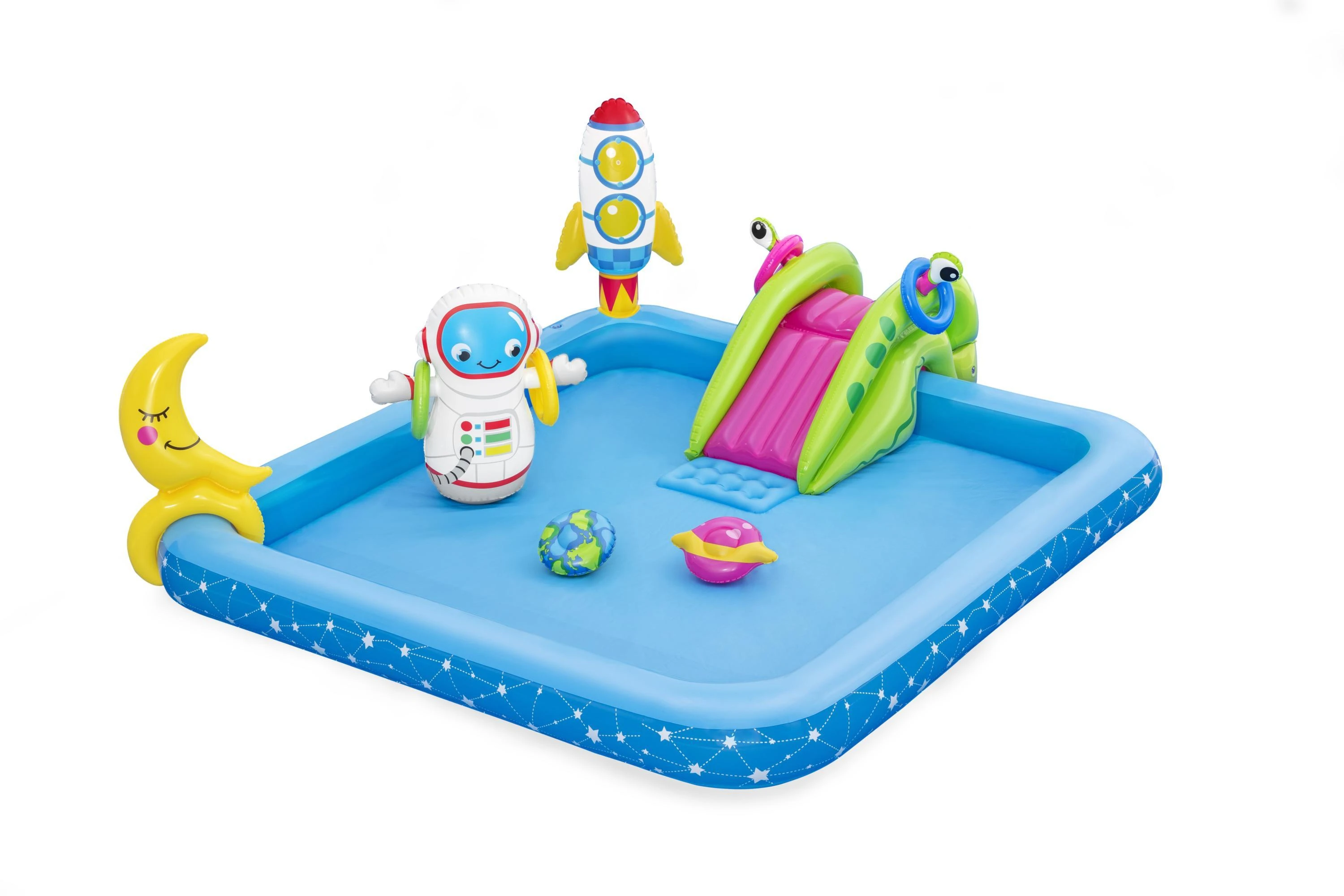 BESTWAY pripučiamas žaidimų centras Little Astronaut, 2.28m x 2.06m x 0.84m, 53126