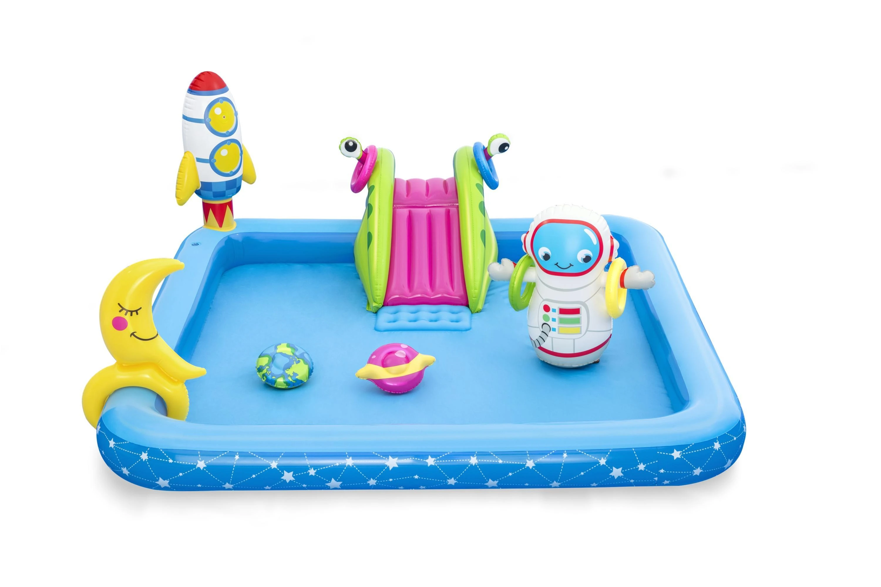 BESTWAY pripučiamas žaidimų centras Little Astronaut, 2.28m x 2.06m x 0.84m, 53126