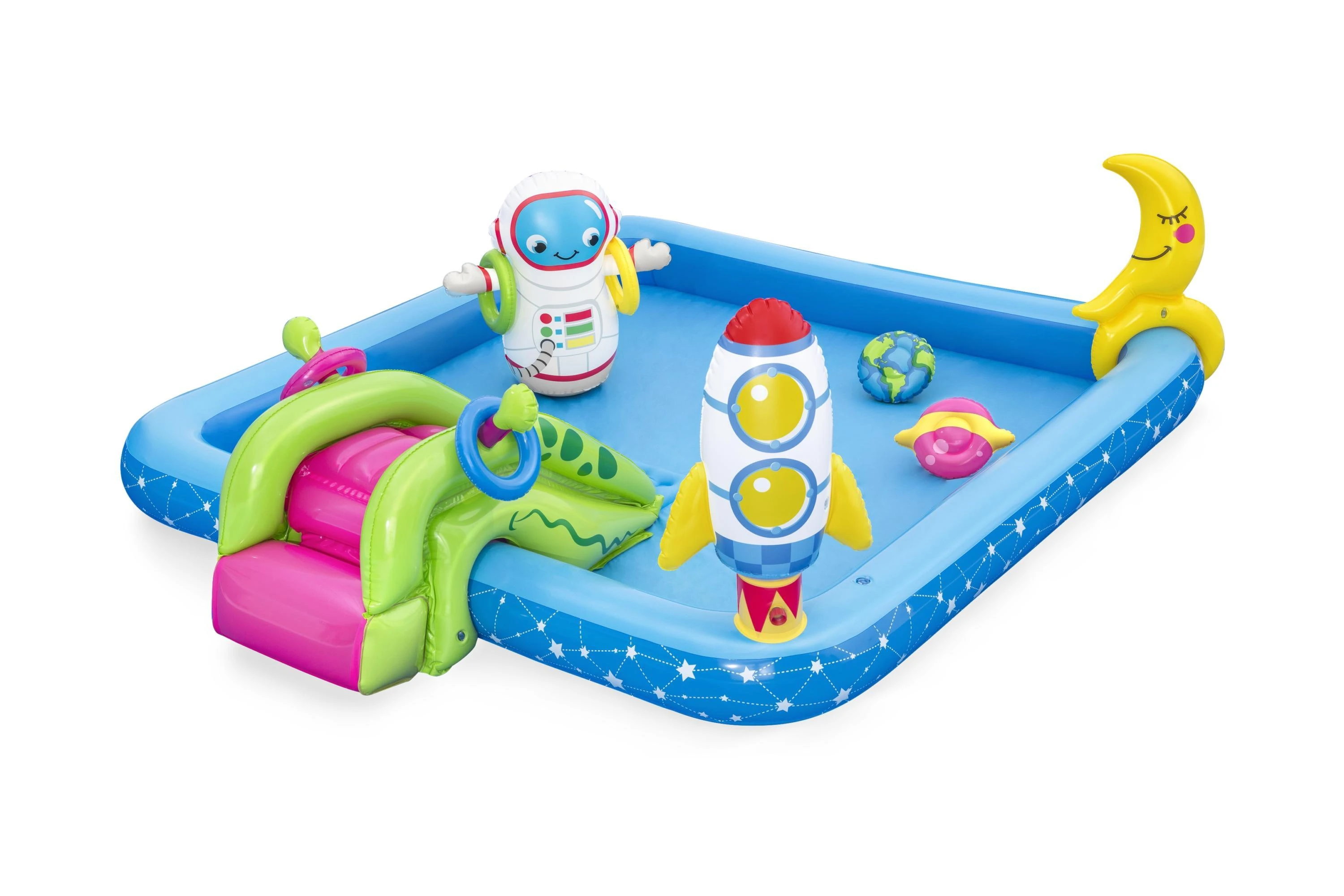 BESTWAY pripučiamas žaidimų centras Little Astronaut, 2.28m x 2.06m x 0.84m, 53126