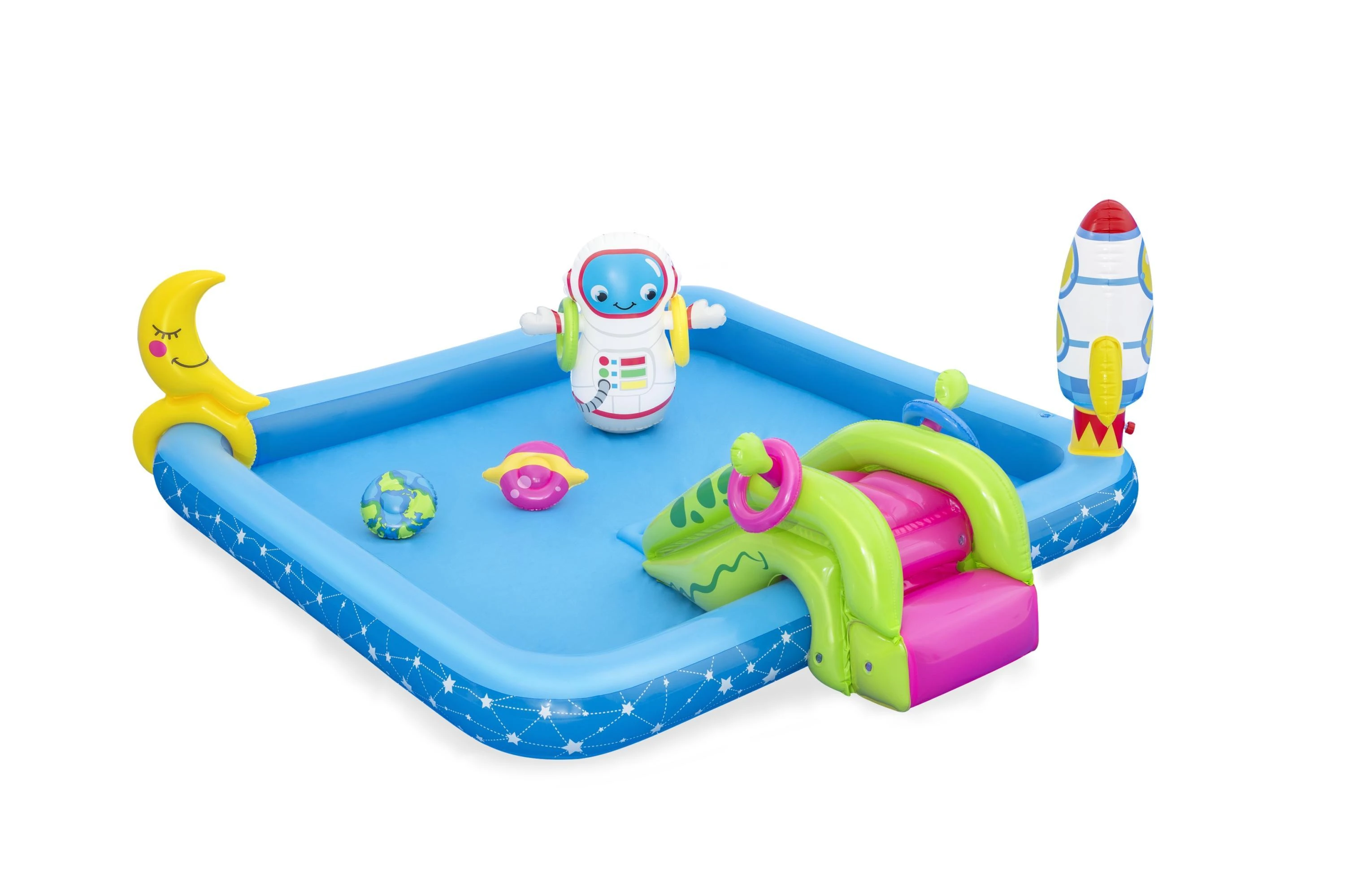 BESTWAY pripučiamas žaidimų centras Little Astronaut, 2.28m x 2.06m x 0.84m, 53126