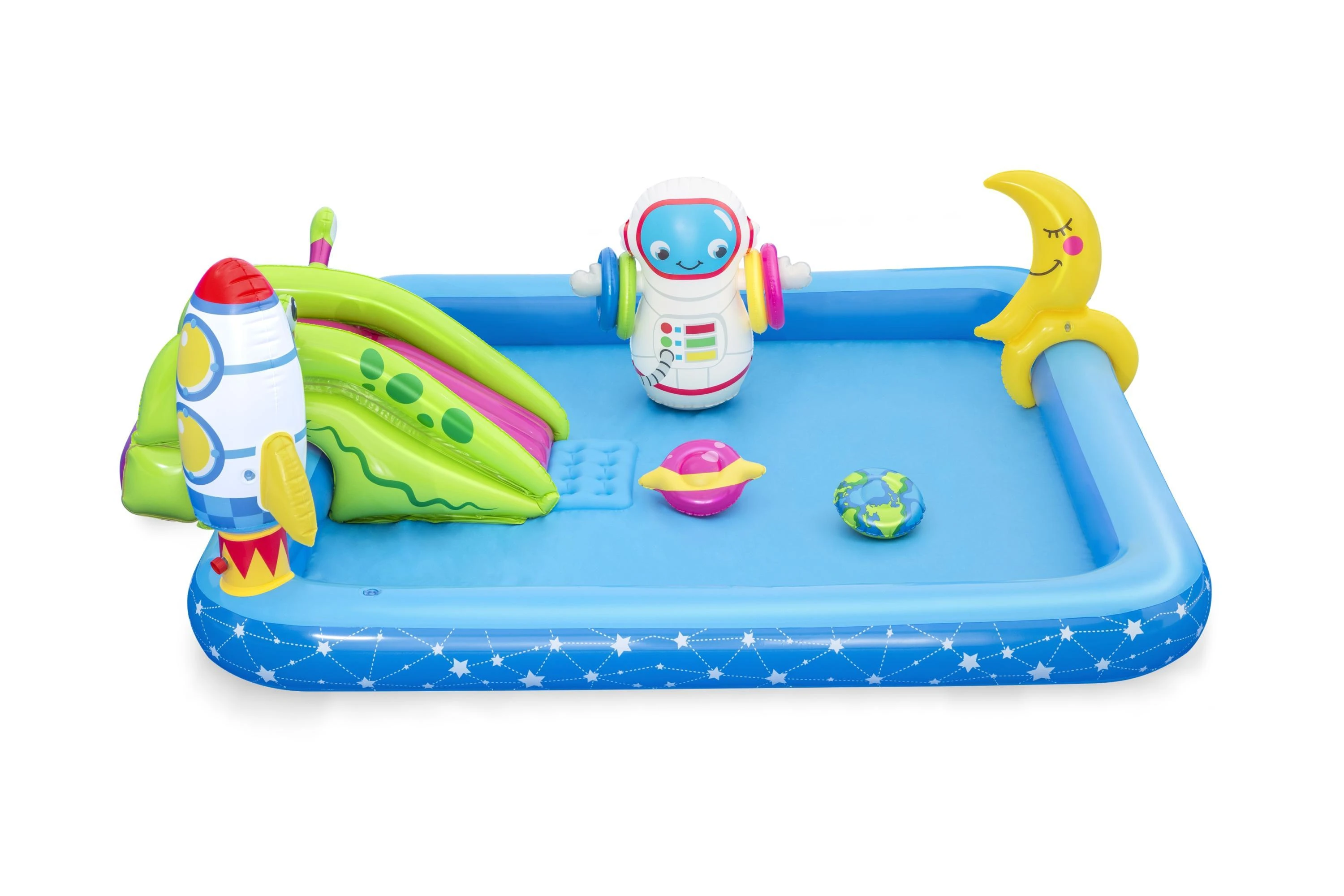 BESTWAY pripučiamas žaidimų centras Little Astronaut, 2.28m x 2.06m x 0.84m, 53126